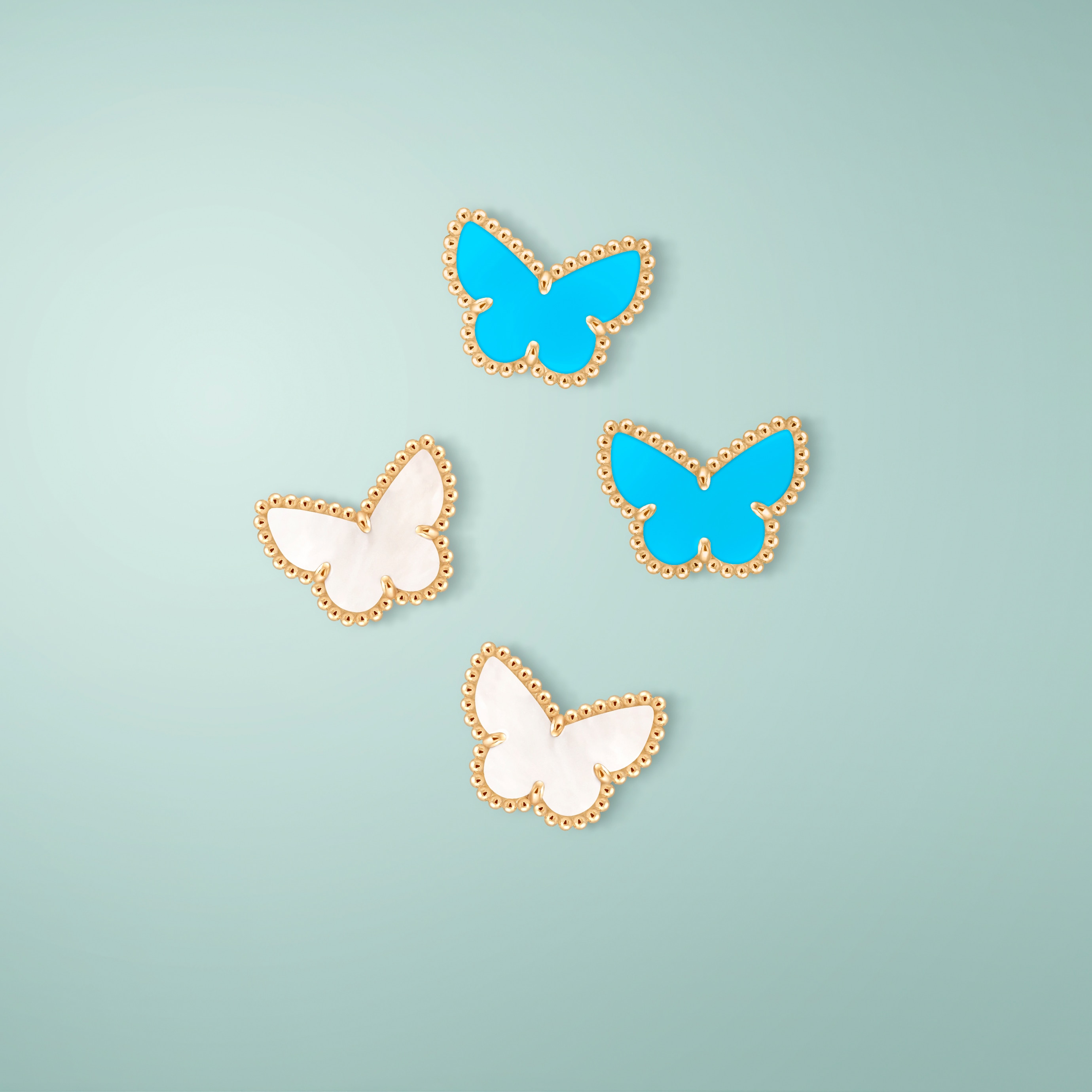 Sweet Butterflies earrings. Butterflies collection, Van Cleef & Arpels.