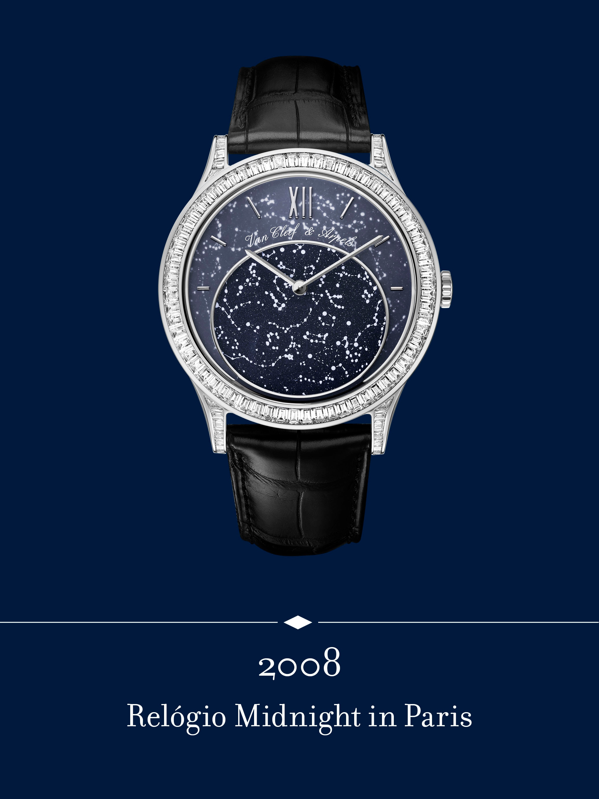 Relógio Midnight in Paris. Van Cleef & Arpels.