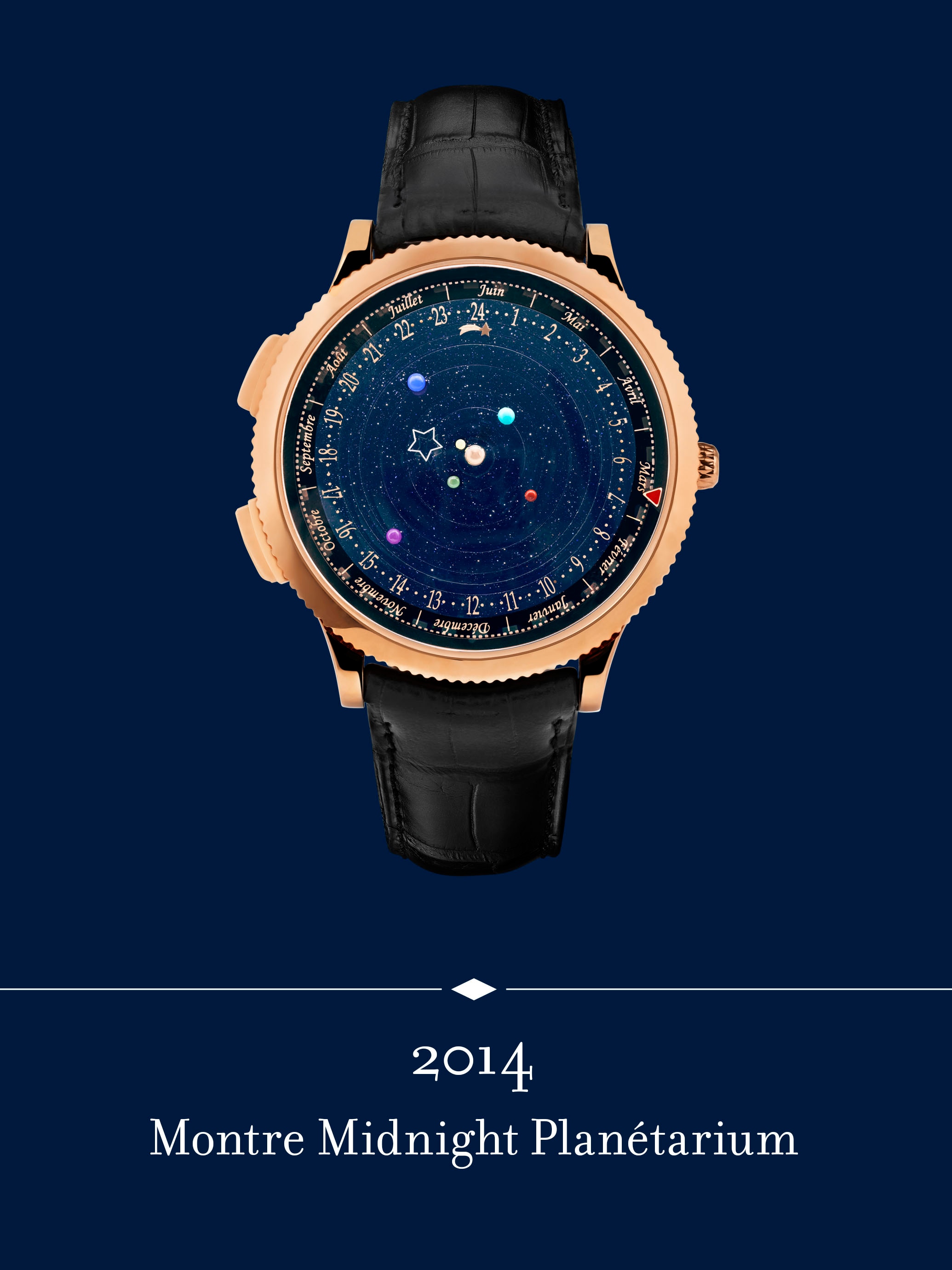 Montre Midnight Planétarium. Van Cleef & Arpels.