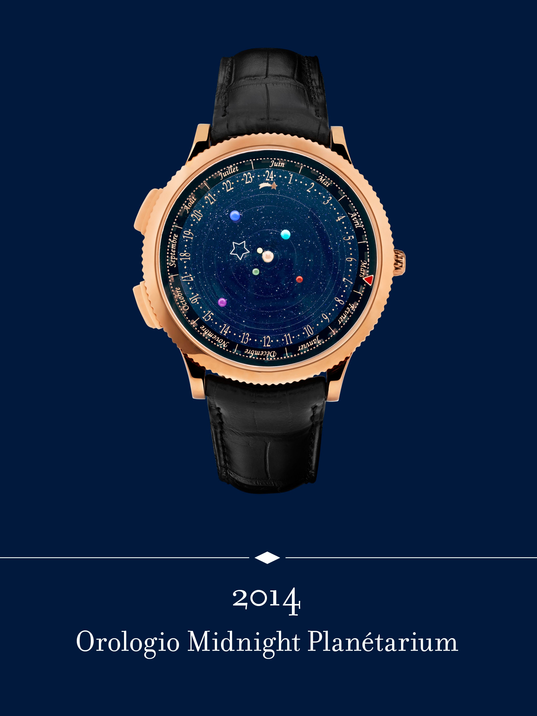 Orologio Midnight Planétarium. Van Cleef & Arpels.