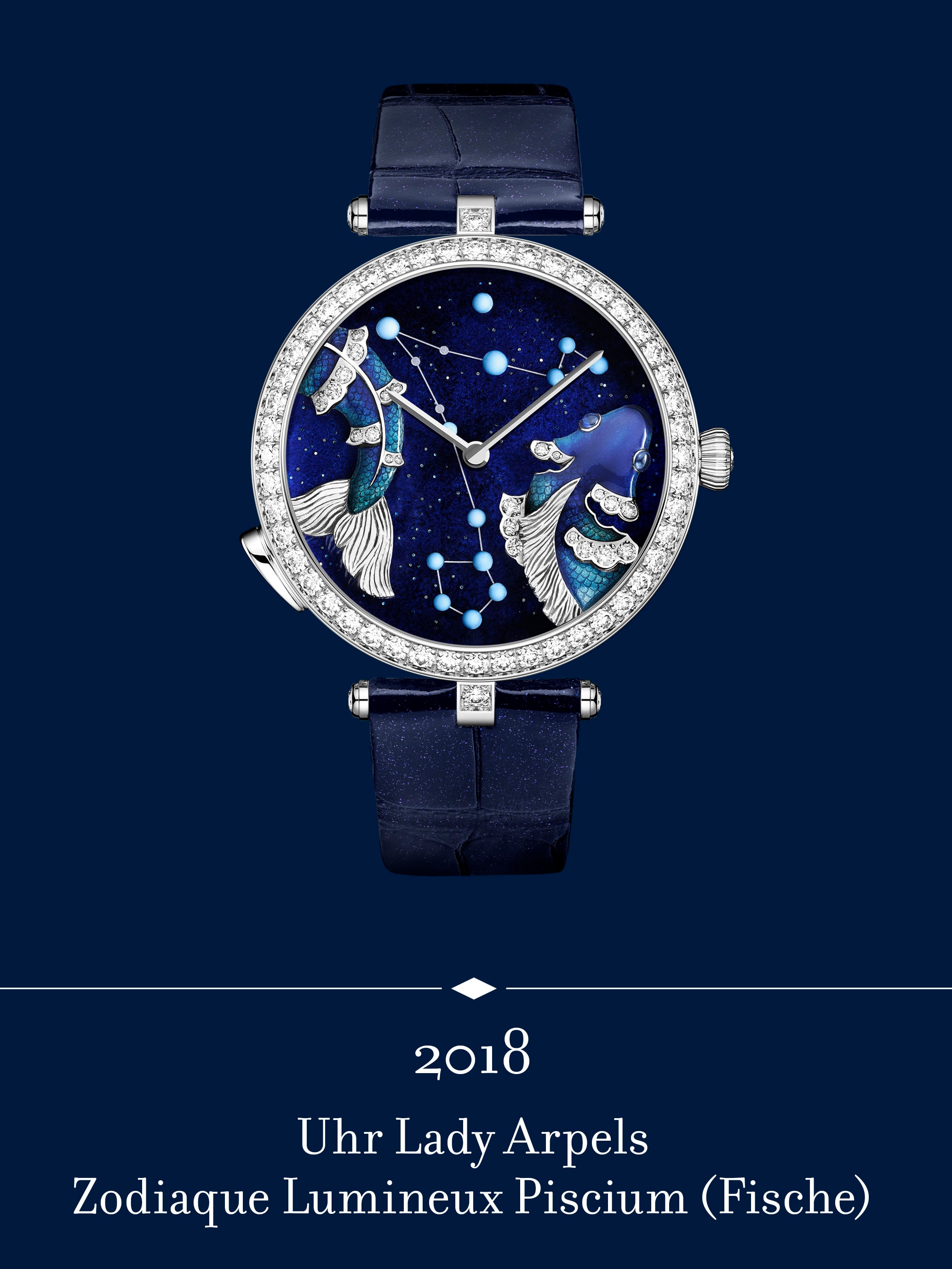 Uhr Lady Arpels Zodiaque Lumineux. Van Cleef & Arpels.
