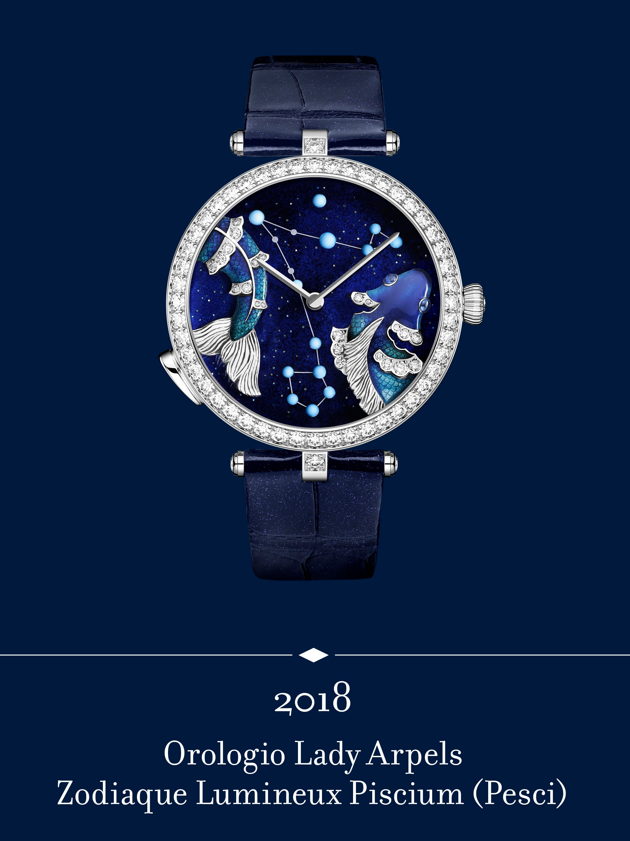 Orologio Lady Arpels Zodiaque Lumineux. Van Cleef & Arpels.