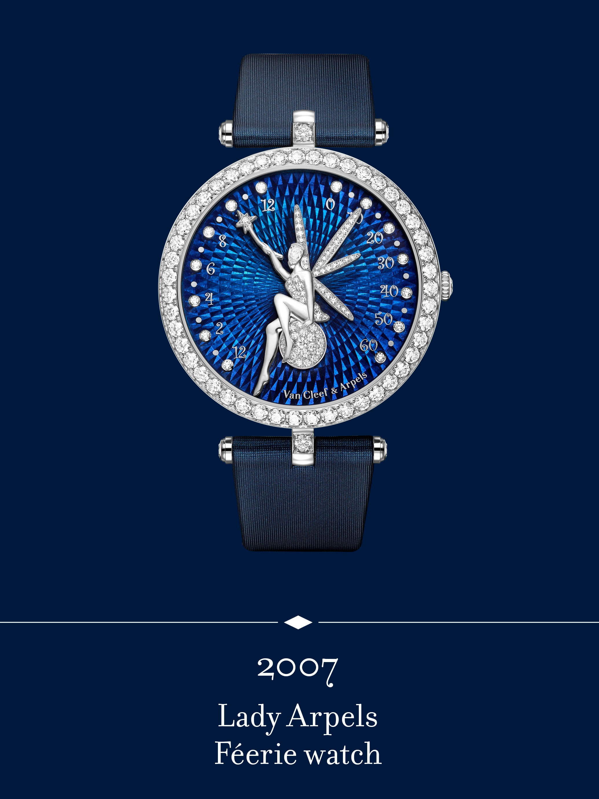 Lady Arpels Féerie watch. Van Cleef & Arpels.