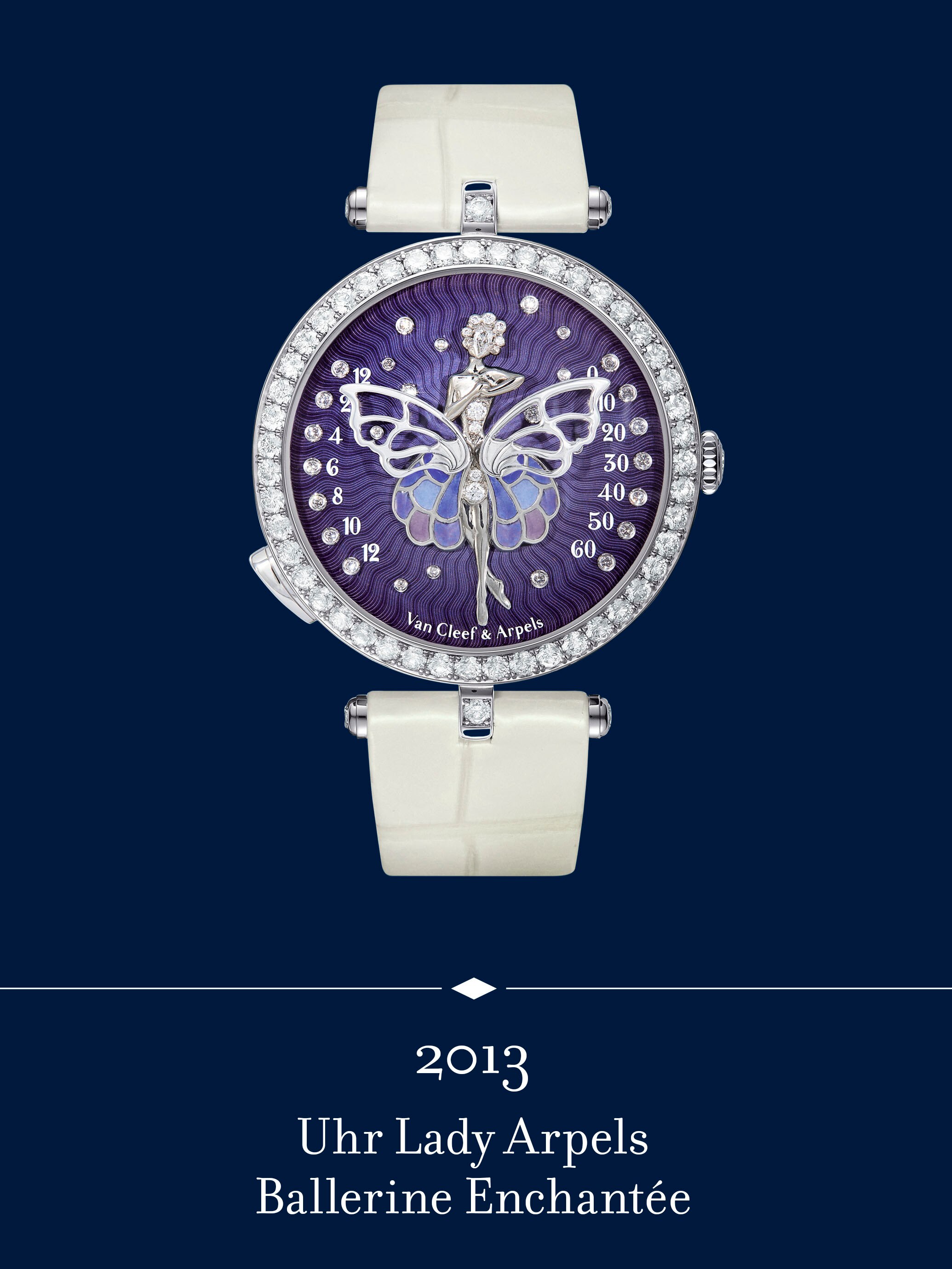 Uhr Lady Arpels Ballerine Enchantée. Van Cleef & Arpels.