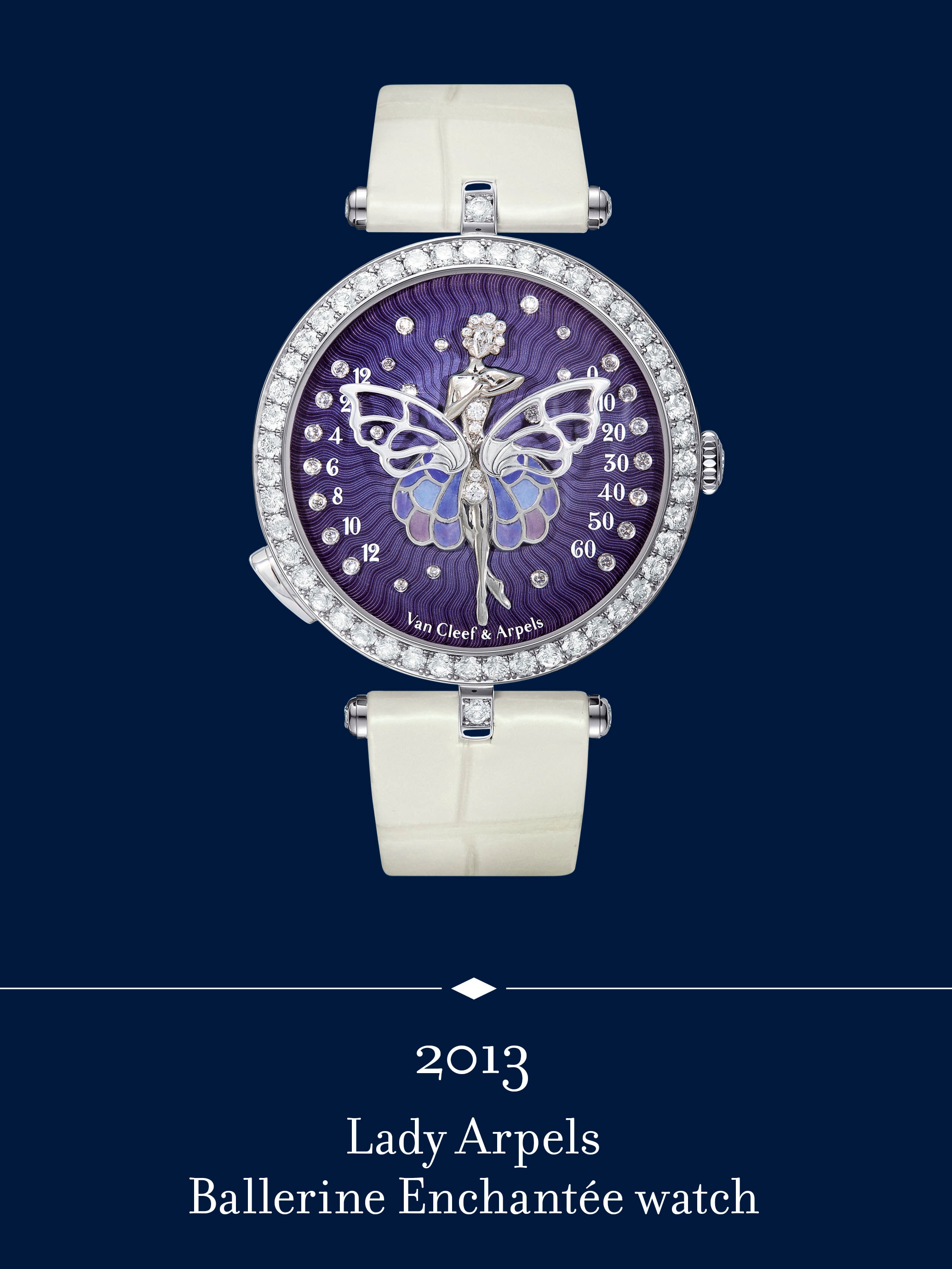 Lady Arpels Ballerine Enchantée watch. Van Cleef & Arpels.