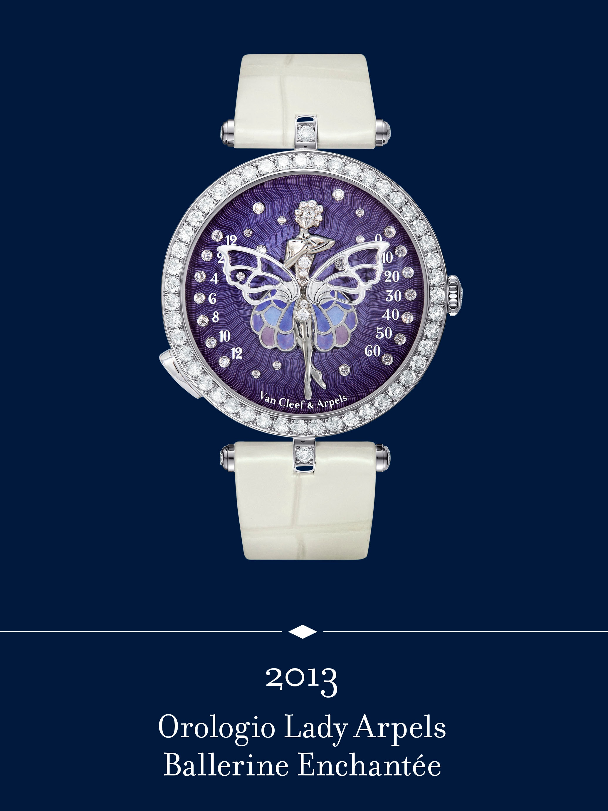 Orologio Lady Arpels Ballerine Enchantée. Van Cleef & Arpels.
