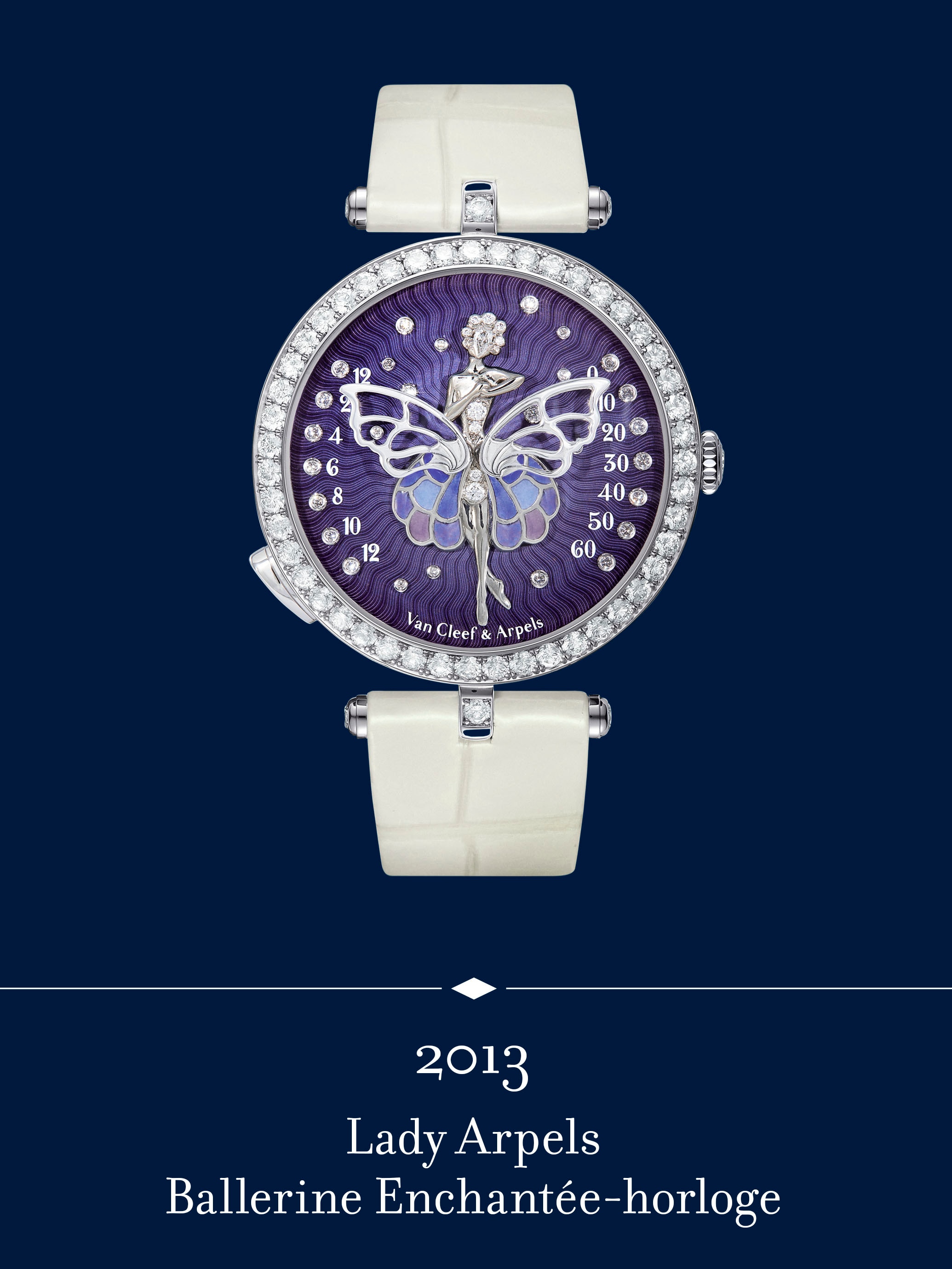 Lady Arpels Ballerine Enchantée-horloge. Van Cleef & Arpels.