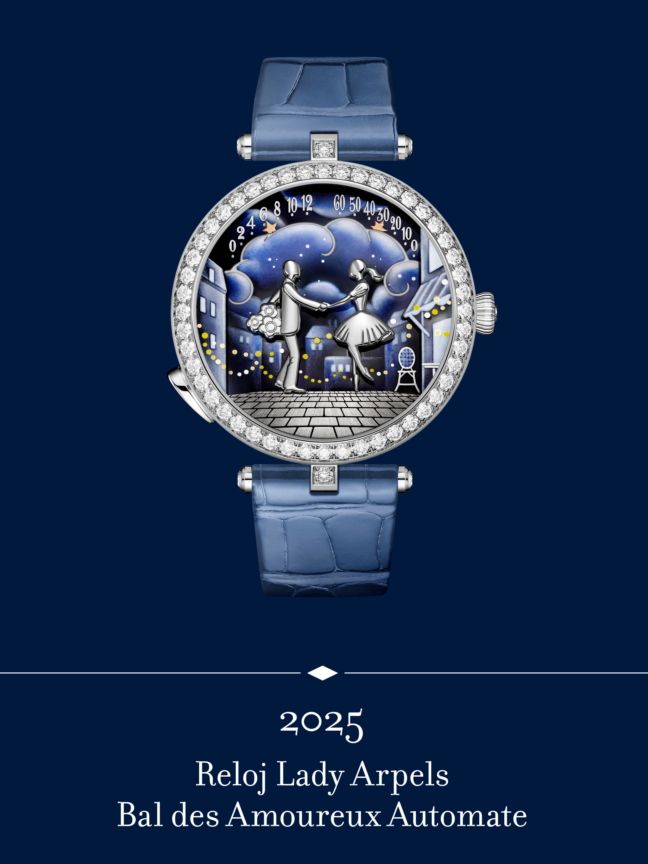 Reloj Lady Arpels Bal des Amoureux Automate. Van Cleef & Arpels.
