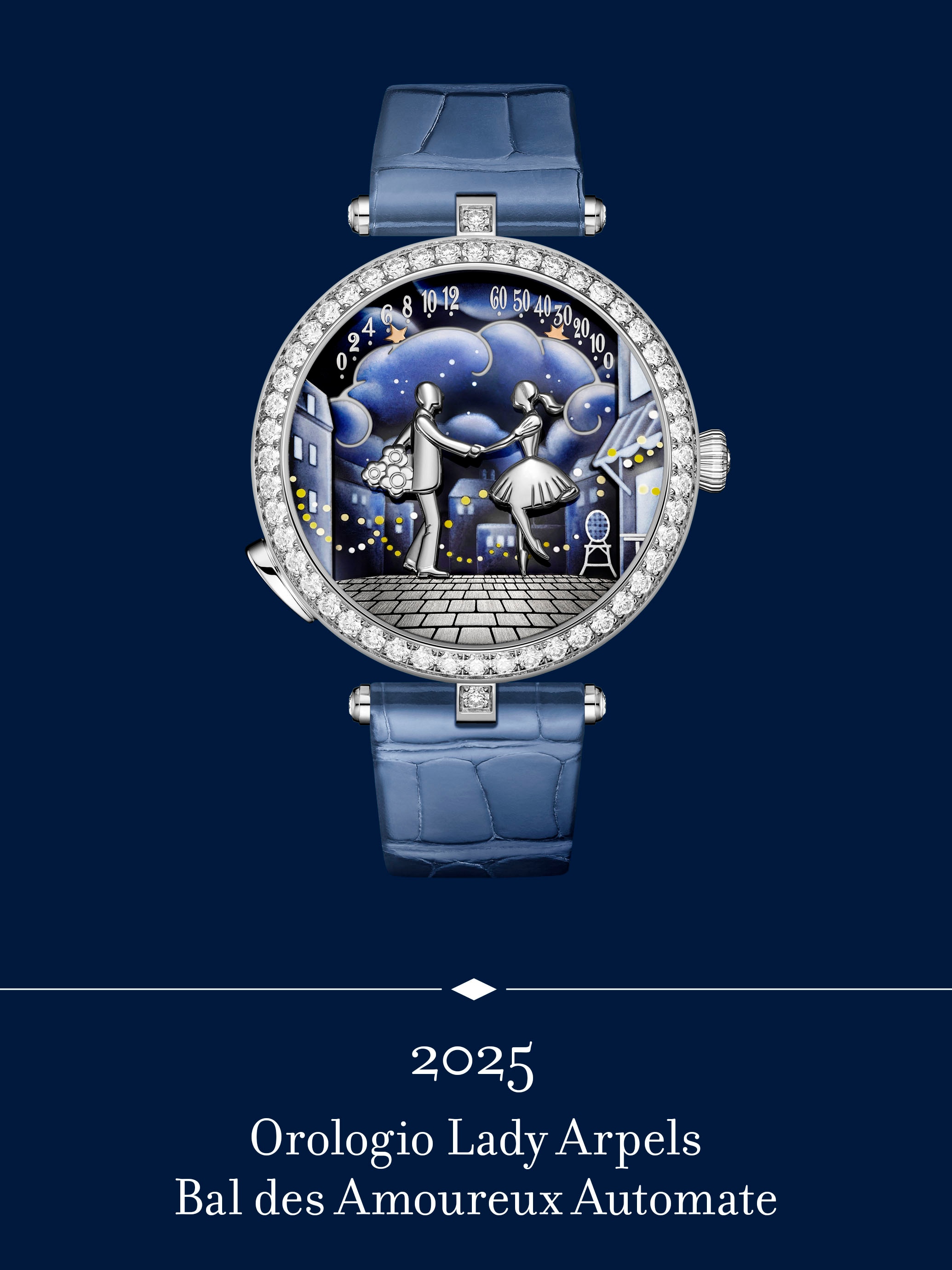 Orologio Lady Arpels Bal des Amoureux Automate. Van Cleef & Arpels.