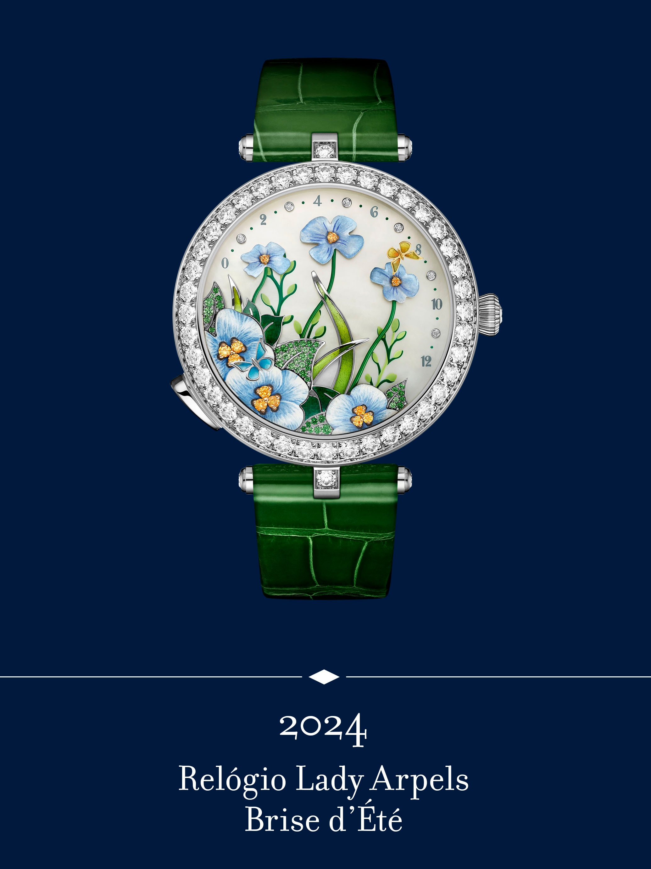Relógio Lady Arpels Brise d'Été. Van Cleef & Arpels.