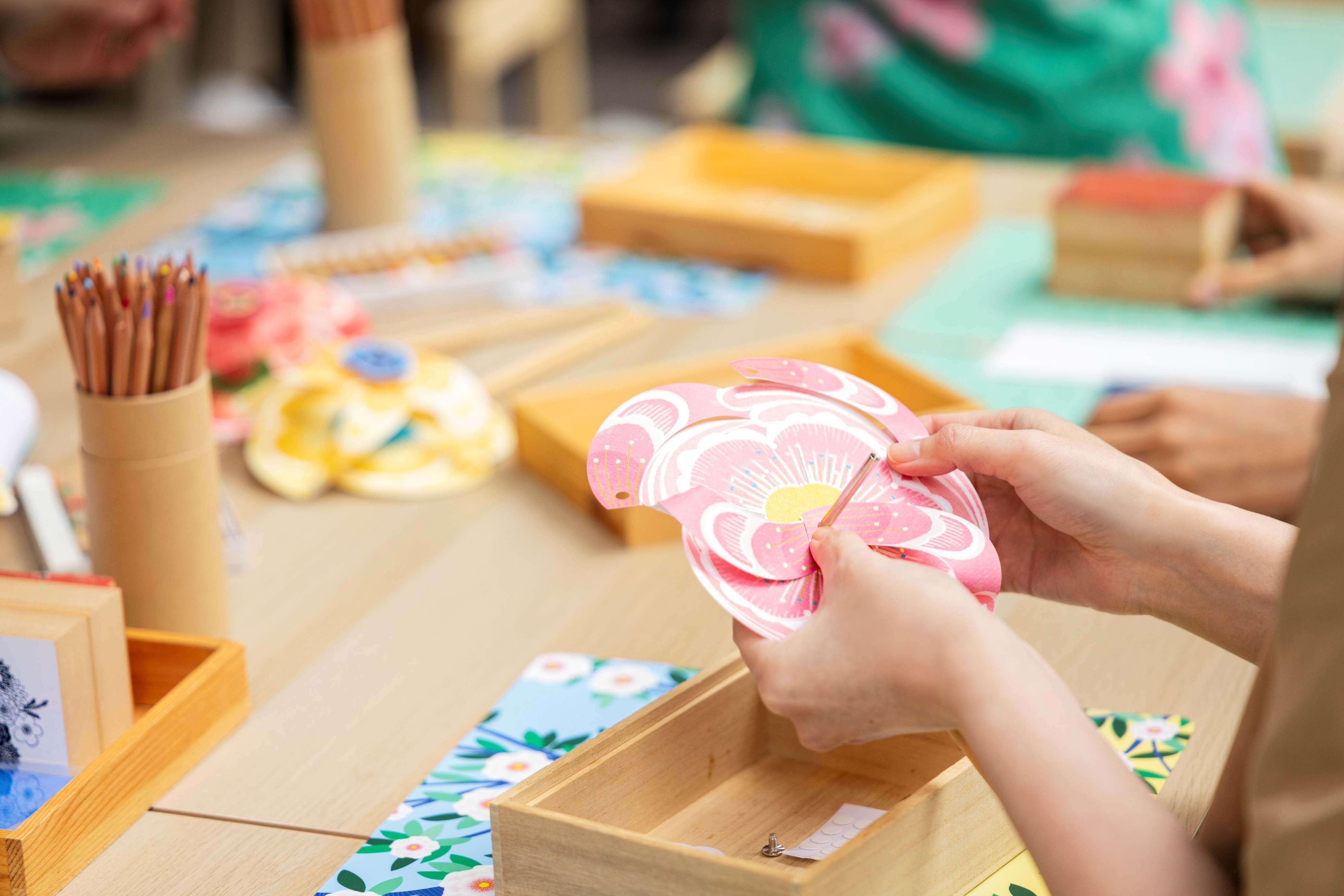 Spring is blooming in Marunouchi