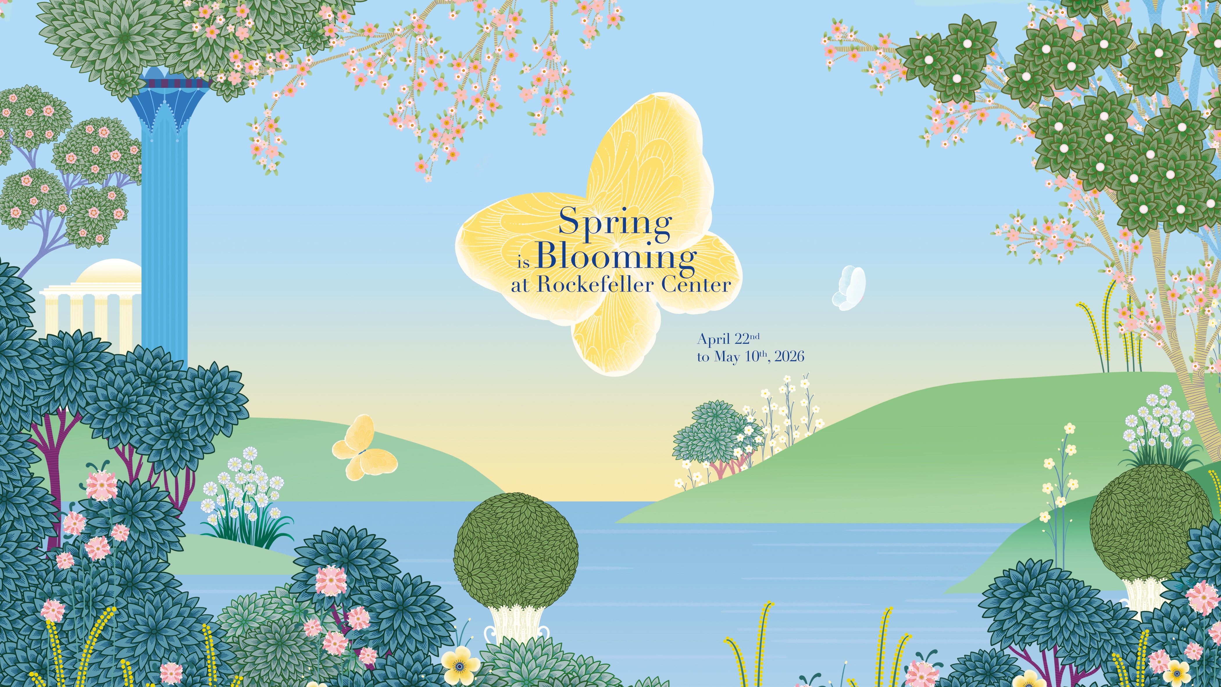 Spring is Blooming at Rockefeller Center, Van Cleef & Arpels