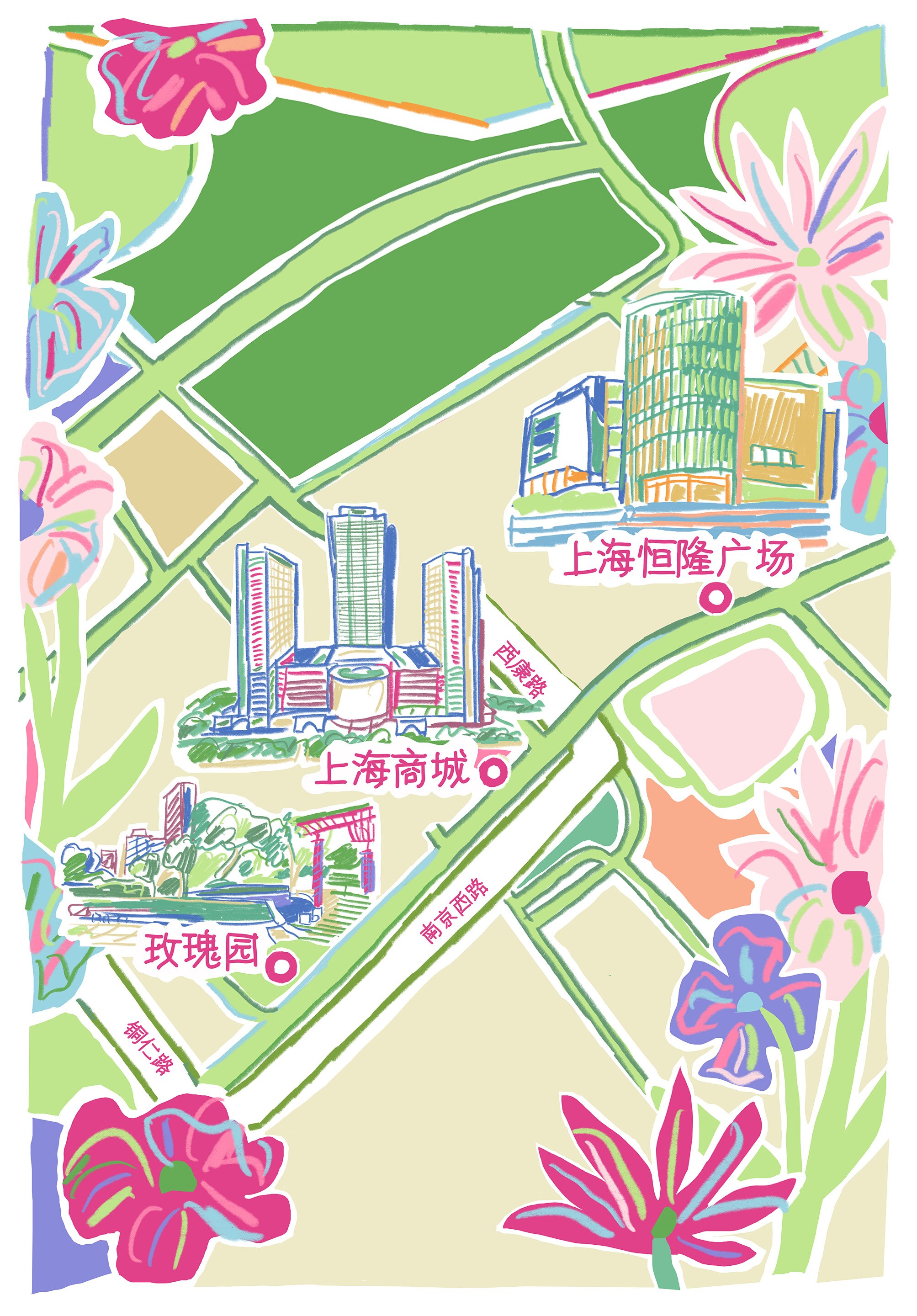 Spring is blooming in Shanghai, Van Cleef & Arpels.