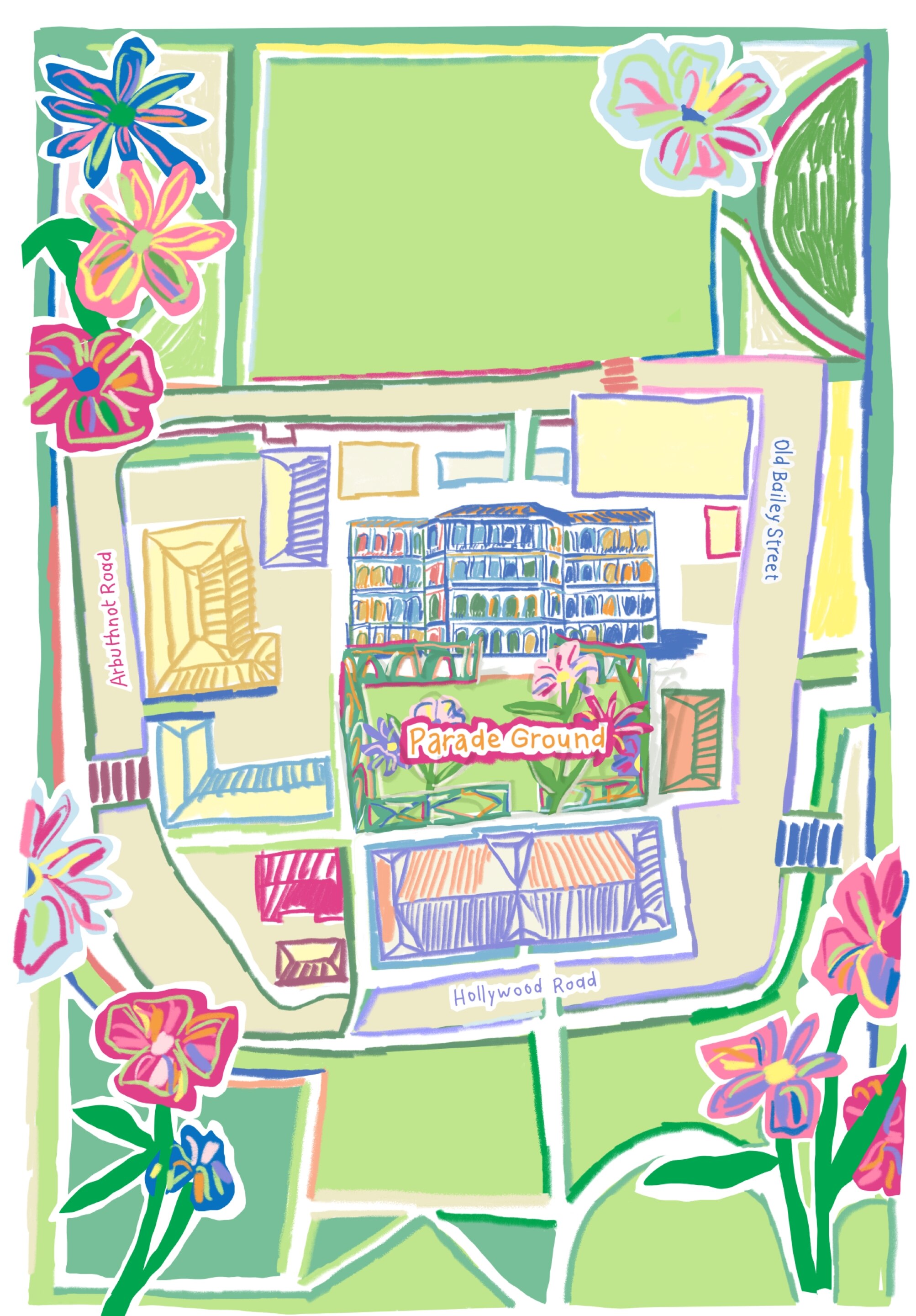 Spring is blooming in Tai Kwun, Van Cleef & Arpels.