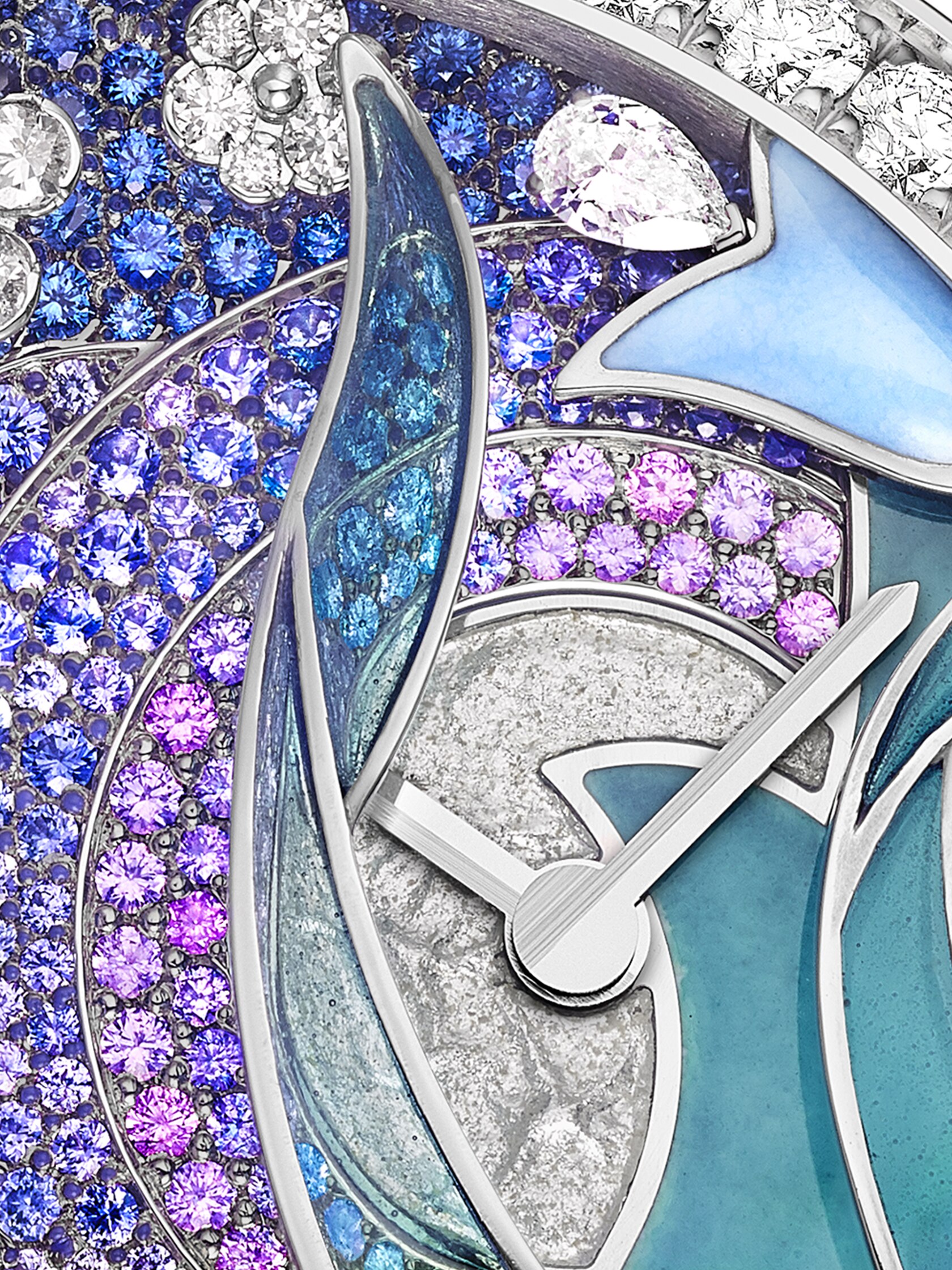 Lady Arpels Papillon Automate watch, Poetic Complications collection. Van Cleef & Arpels