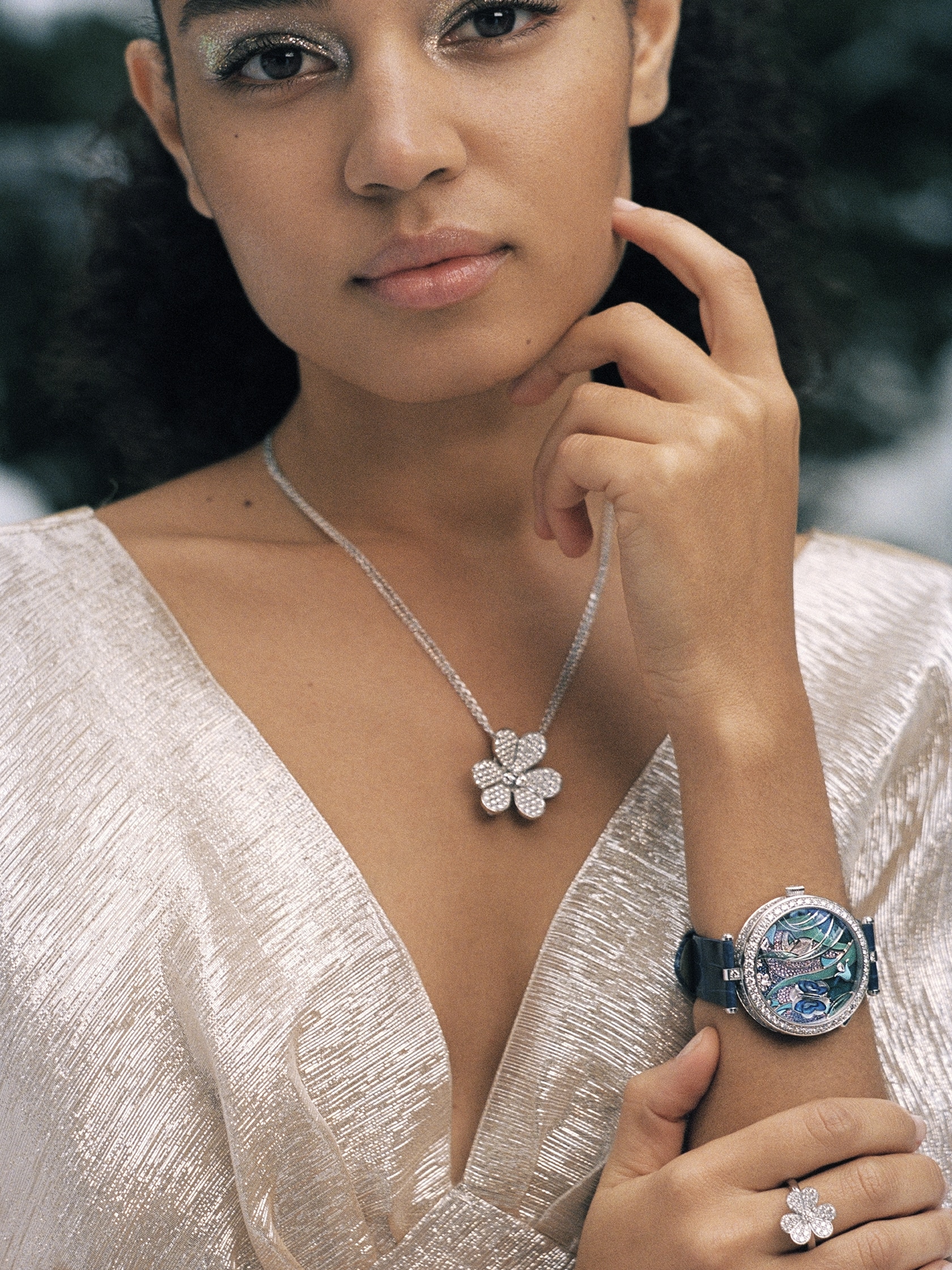 Lady Arpels Papillon Automate watch, Poetic Complications collection. Van Cleef & Arpels