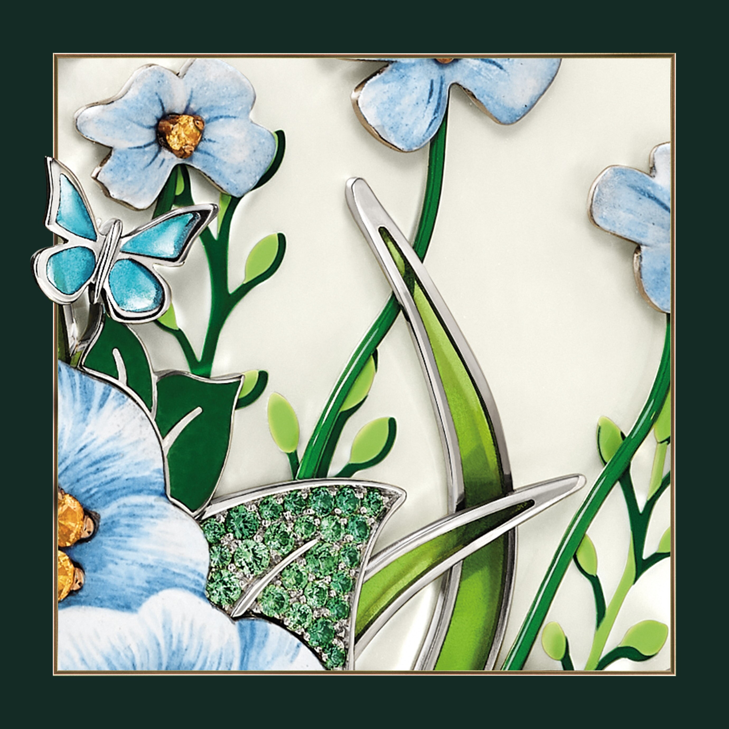 Lady Arpels Papillon Automate watch, Poetic Complications Collection, Van Cleef & Arpels.