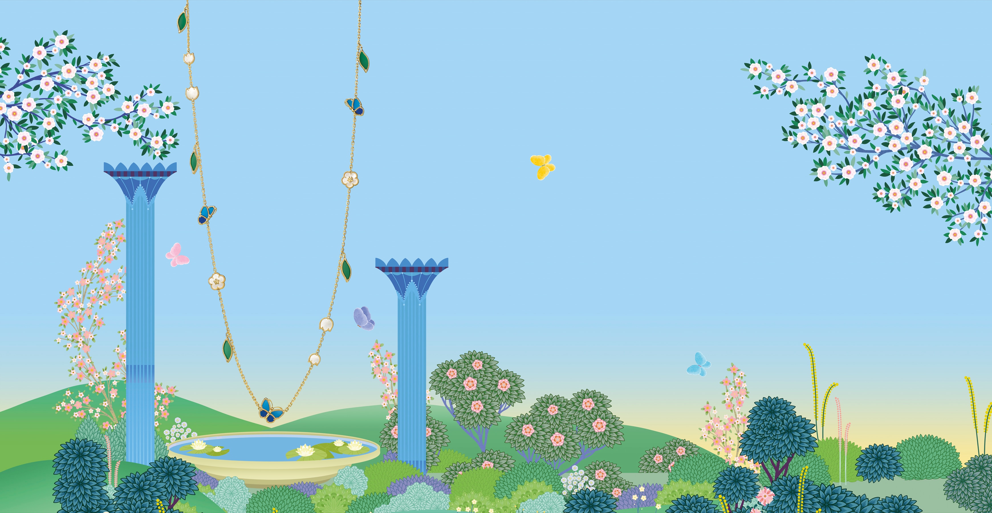 Lucky Spring collection, Van Cleef & Arpels.