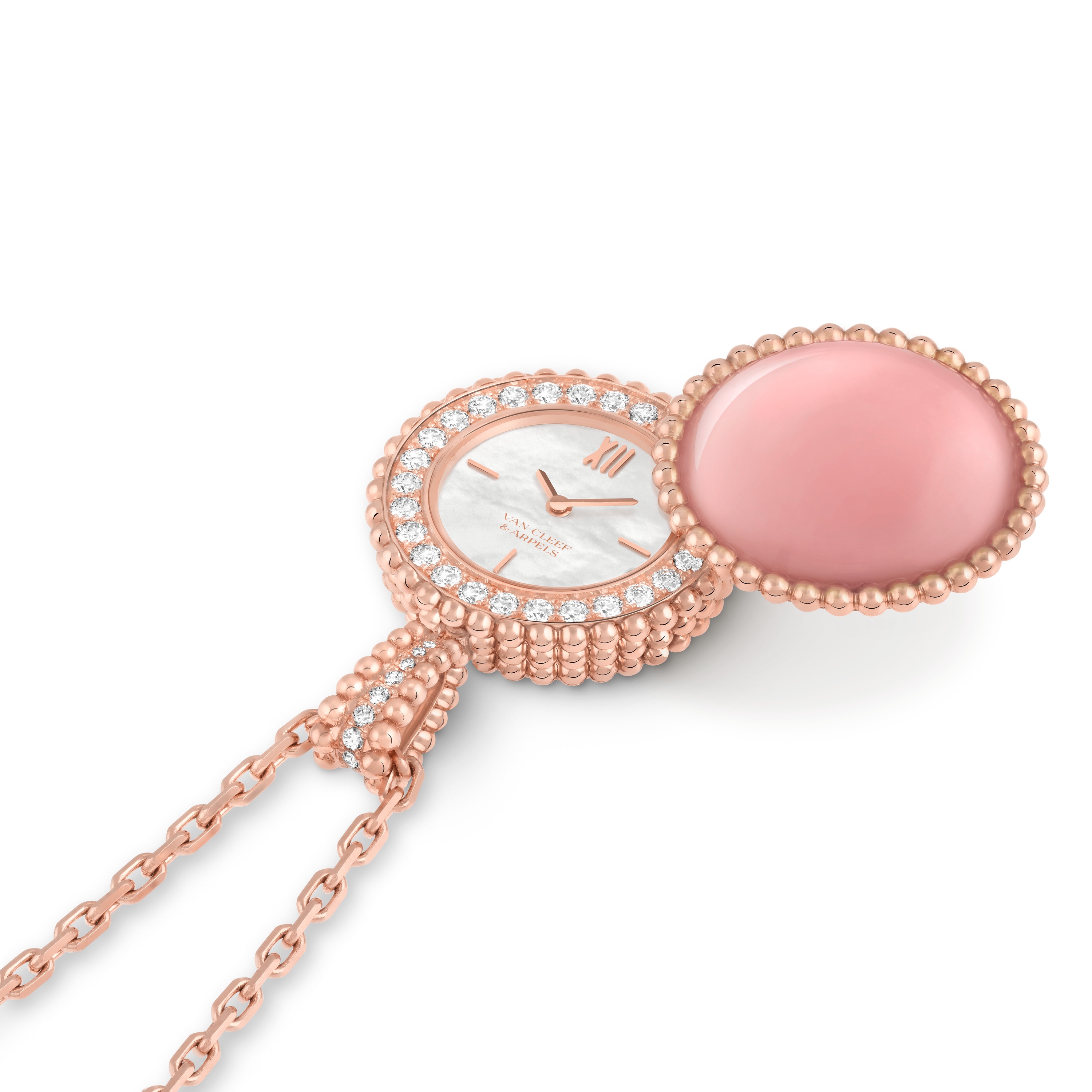 Perlée secret pendant watches