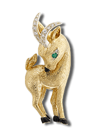 Capricorn clip, 1966 - Van Cleef & Arpels