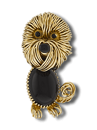 Dog clip, 1960 - Van Cleef & Arpels