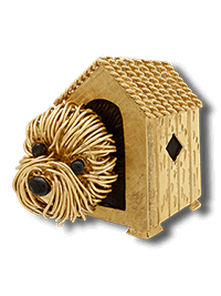 Dog clip, 1960 - Van Cleef & Arpels