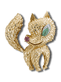 Fox clip, 1969 - Van Cleef & Arpels