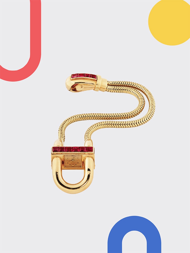 Cadenas腕表,1939年 - Van Cleef & Arpels