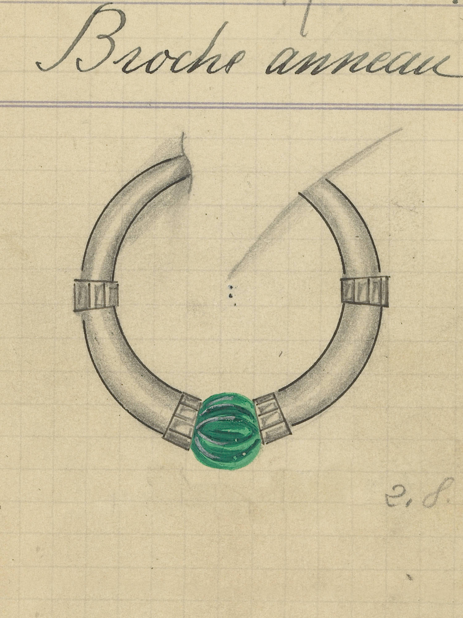Broche Circle, 1930 - Van Cleef & Arpels