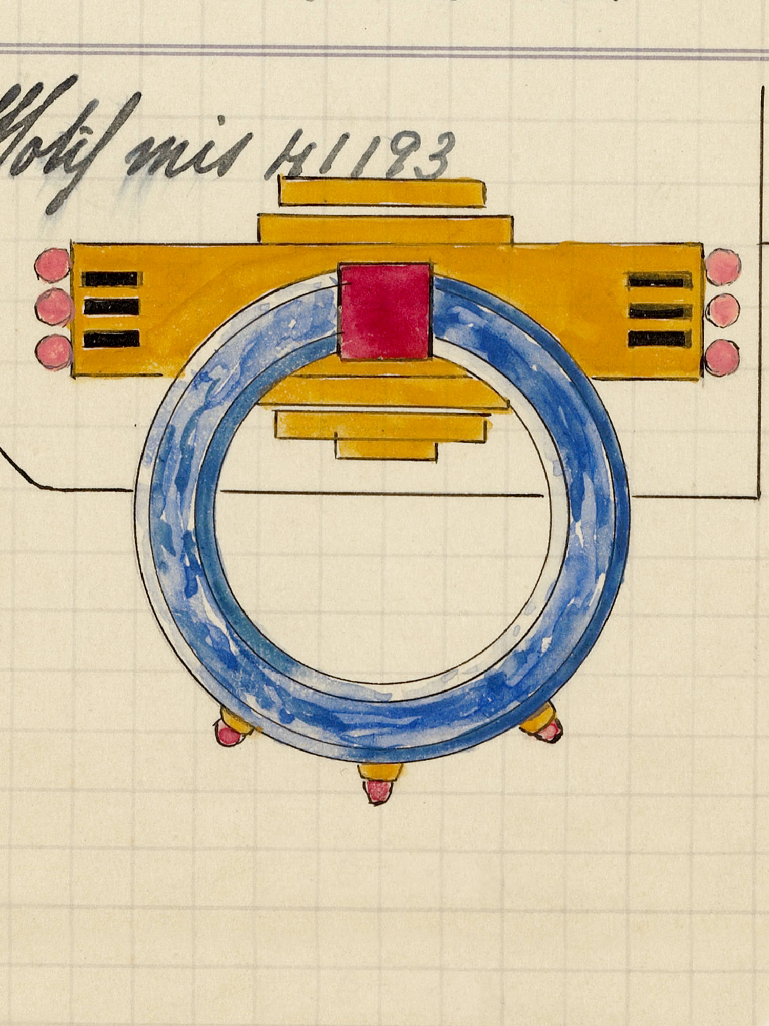 Broche Circle, 1930 - Van Cleef & Arpels