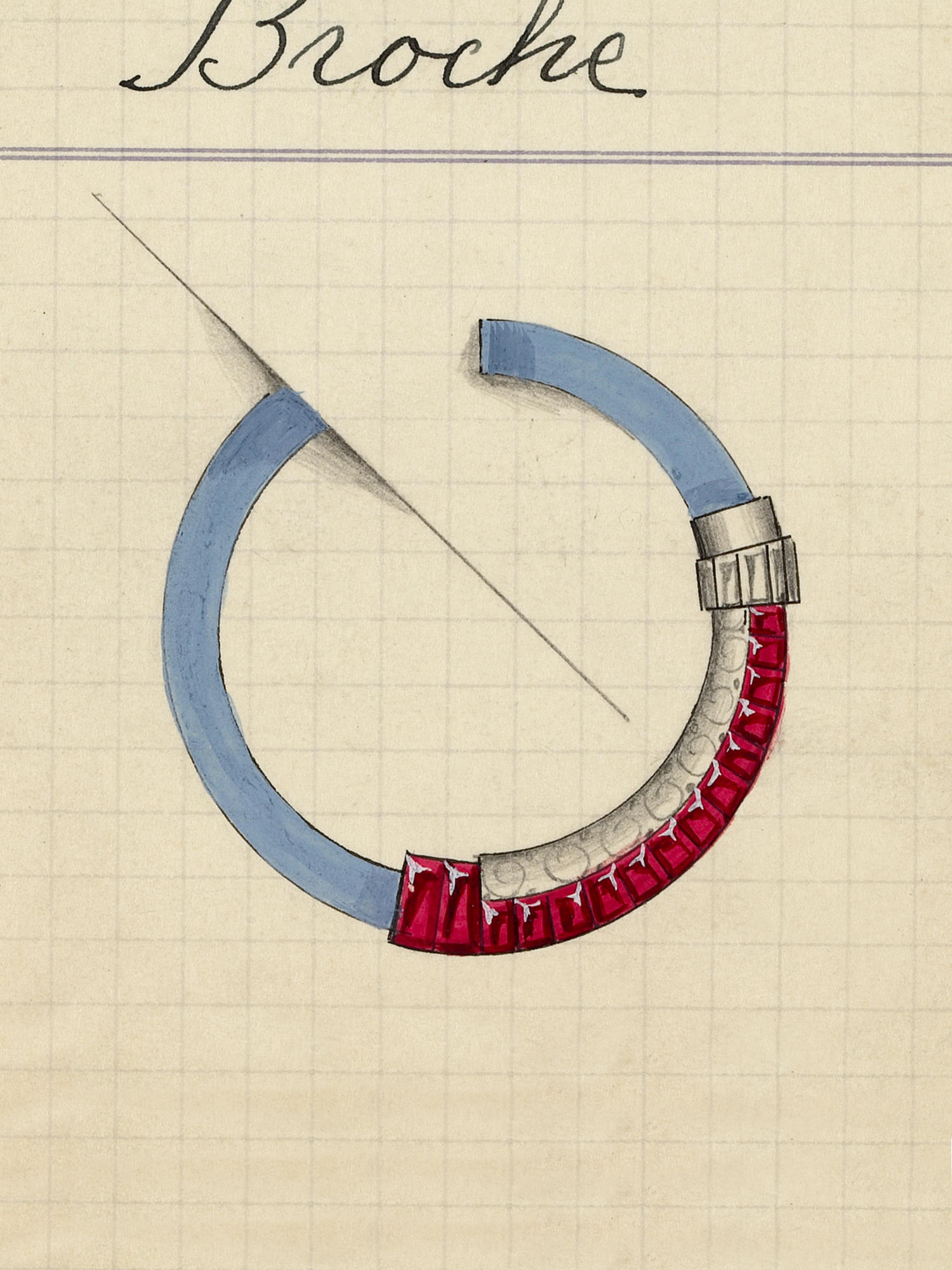 Broche Circle, 1930 - Van Cleef & Arpels