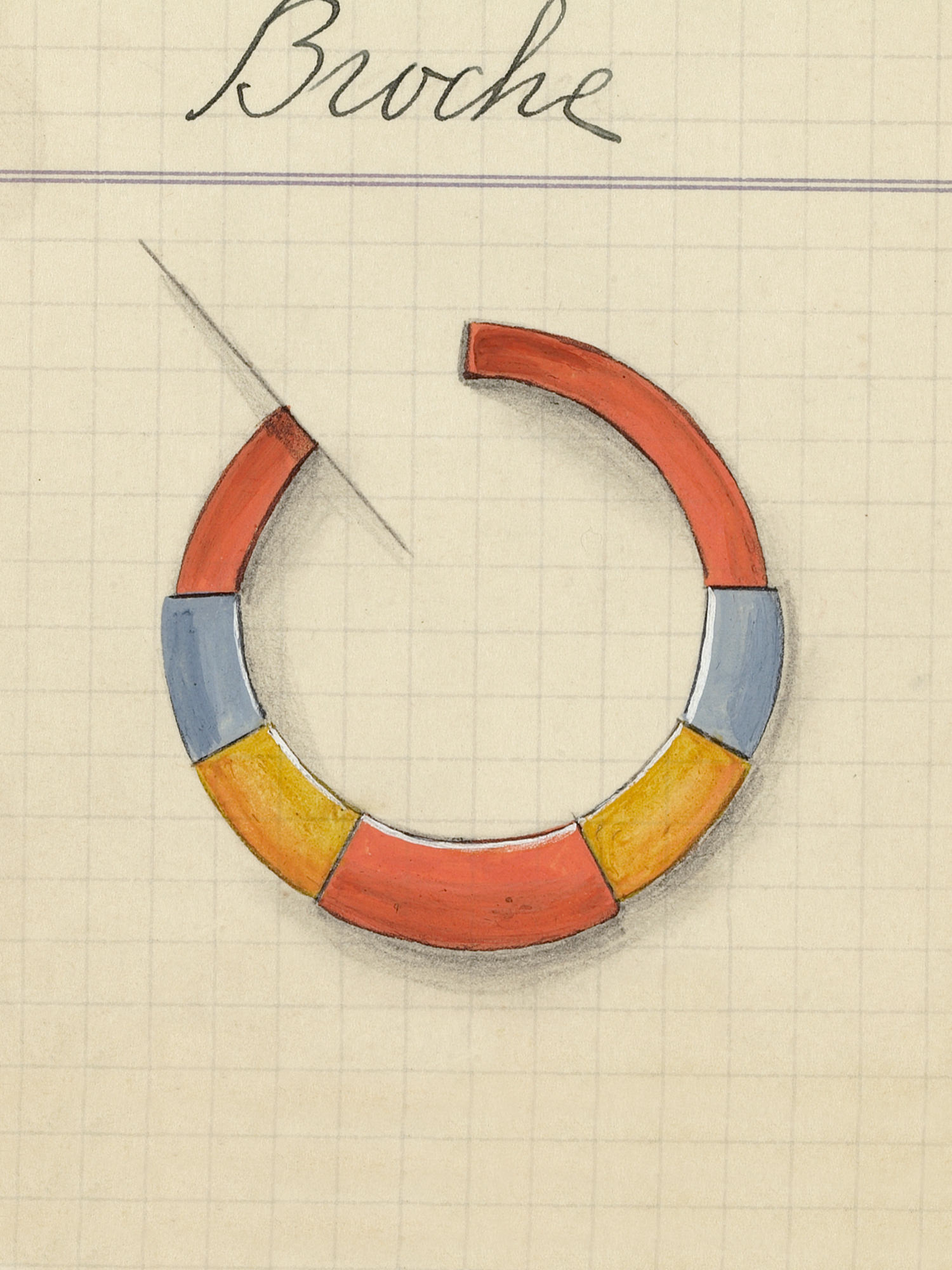 Broche Circle, 1930 - Van Cleef & Arpels