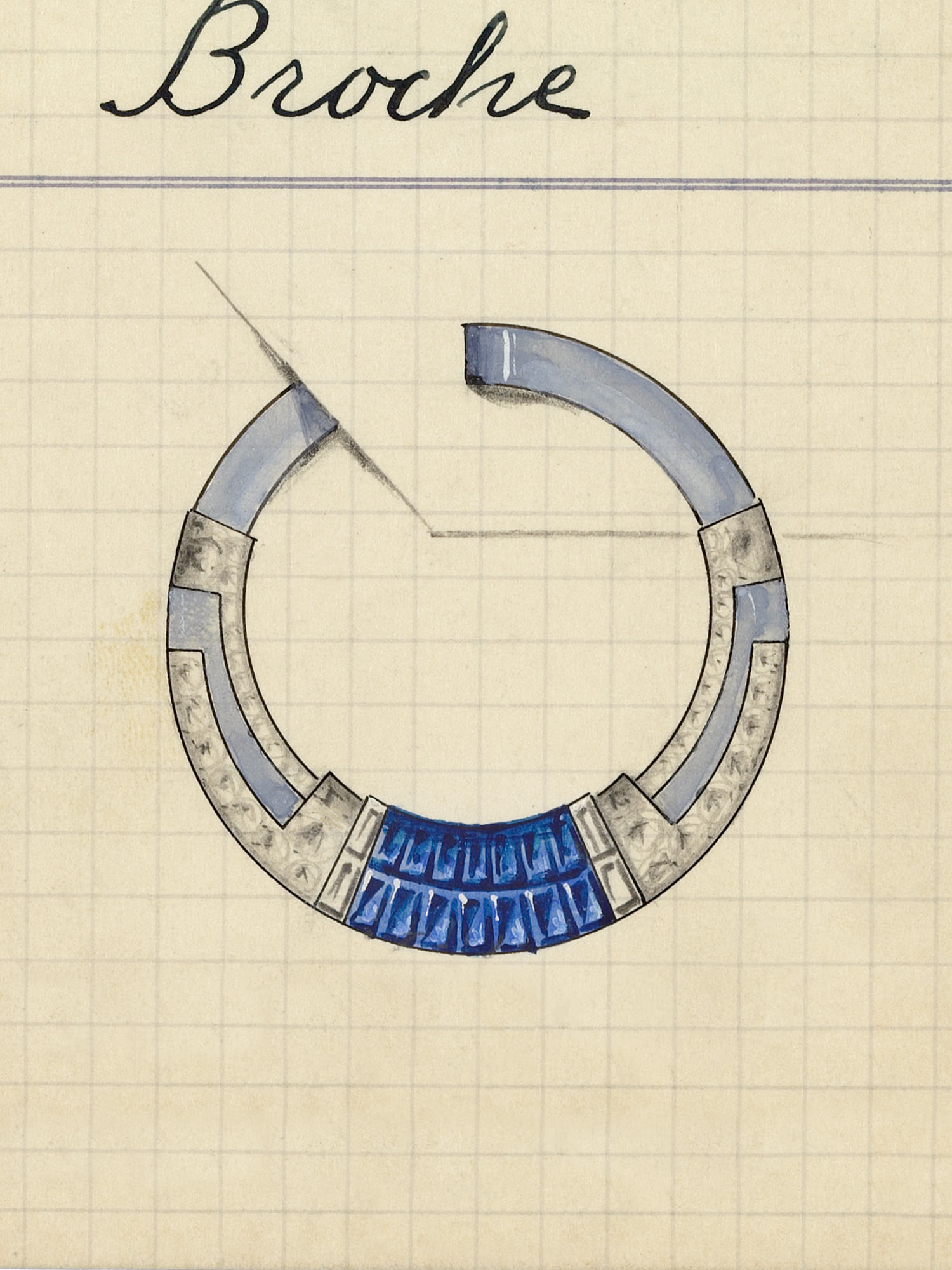 Broche Circle, 1930 - Van Cleef & Arpels