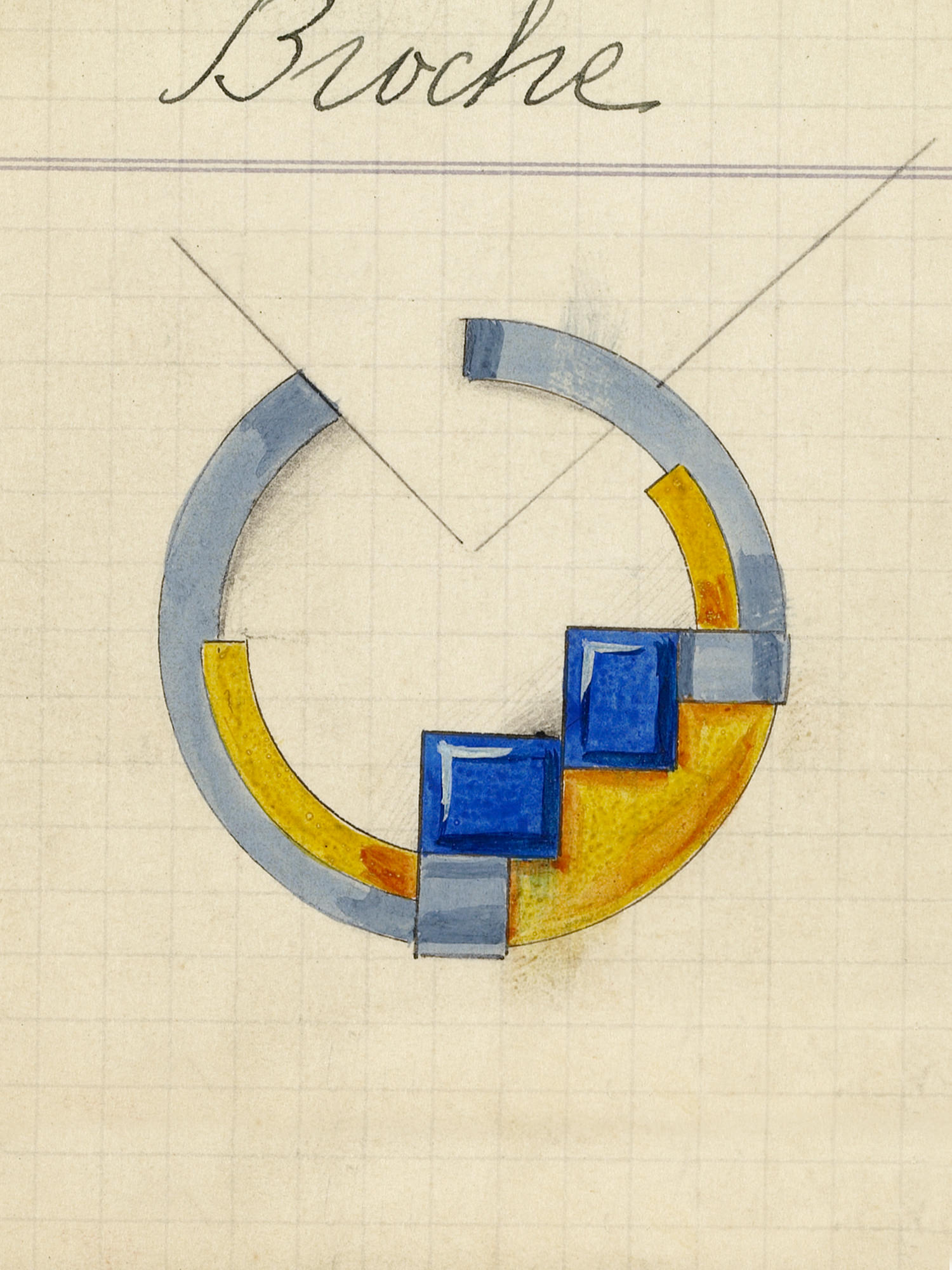Broche Circle, 1930 - Van Cleef & Arpels