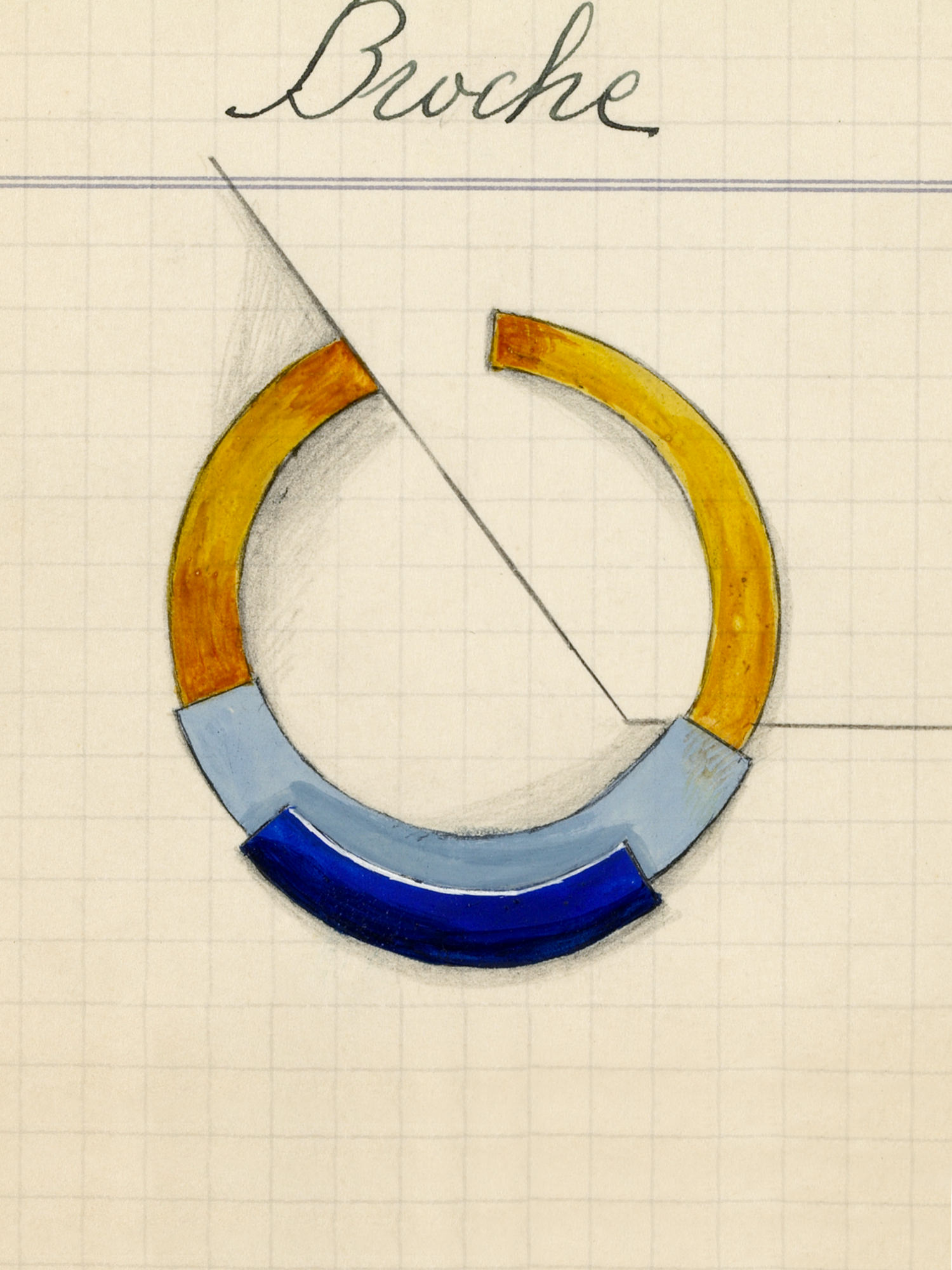 Broche Circle, 1930 - Van Cleef & Arpels