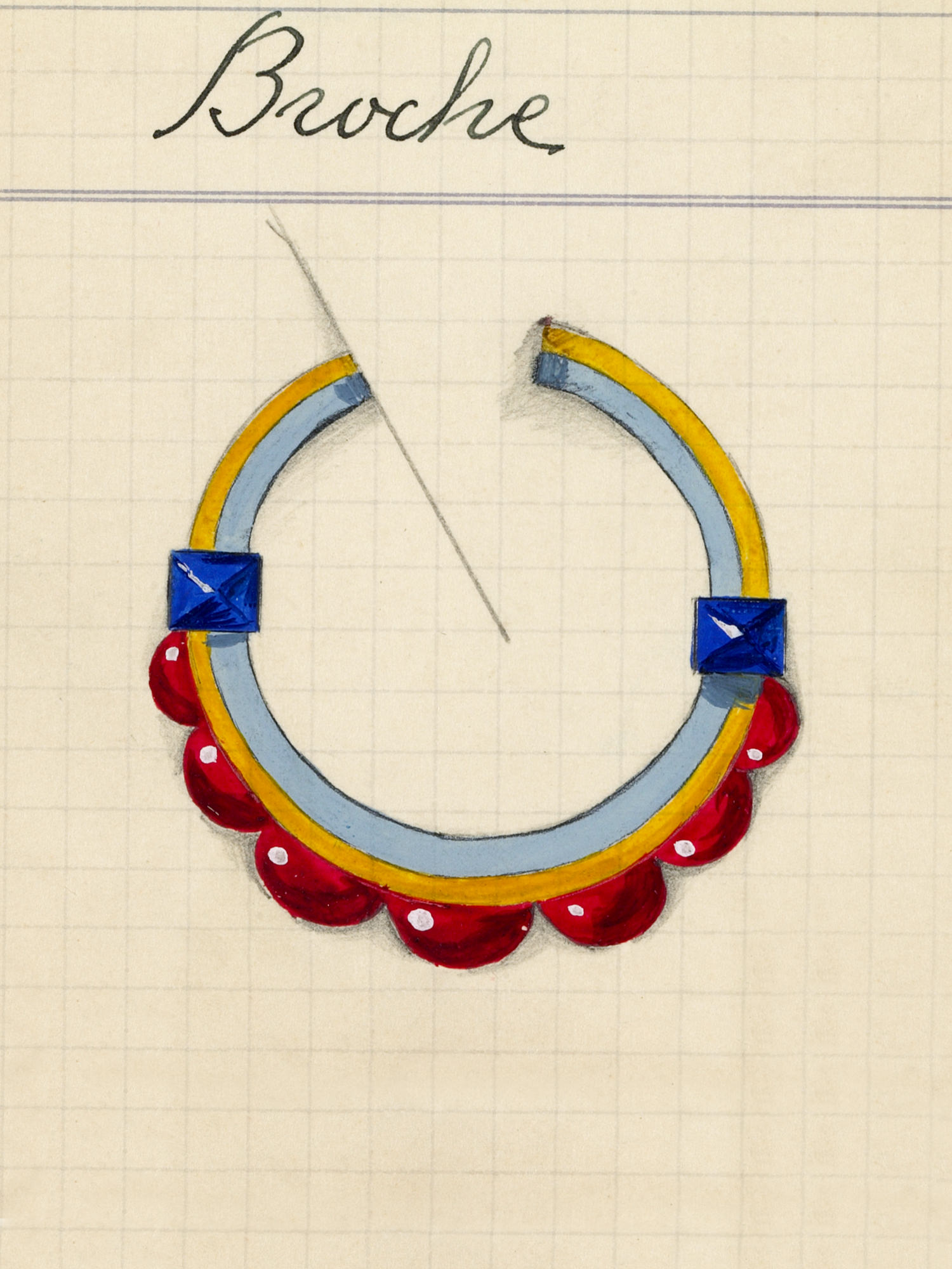 Broche Circle, 1930 - Van Cleef & Arpels