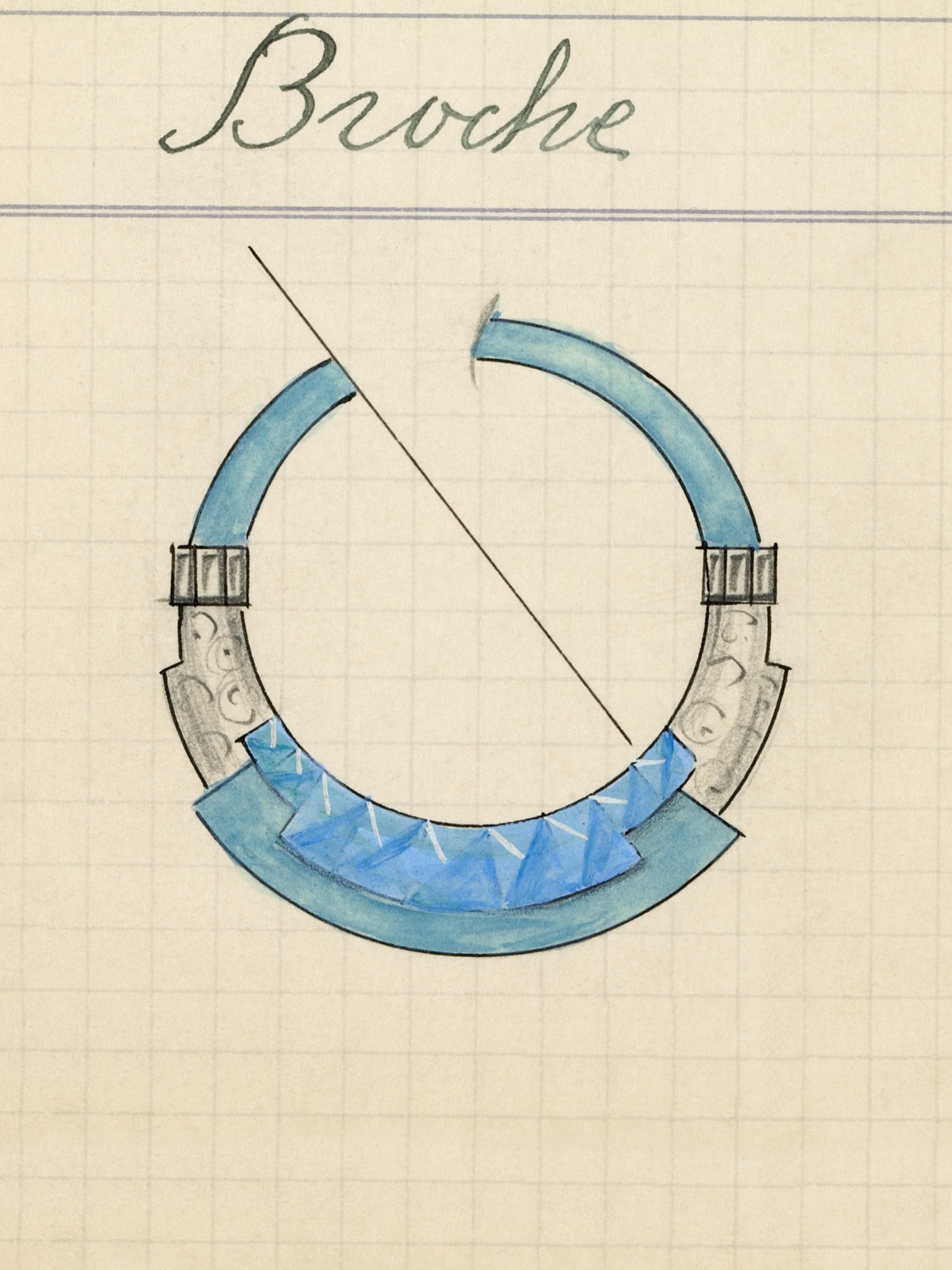 Broche Circle, 1930 - Van Cleef & Arpels