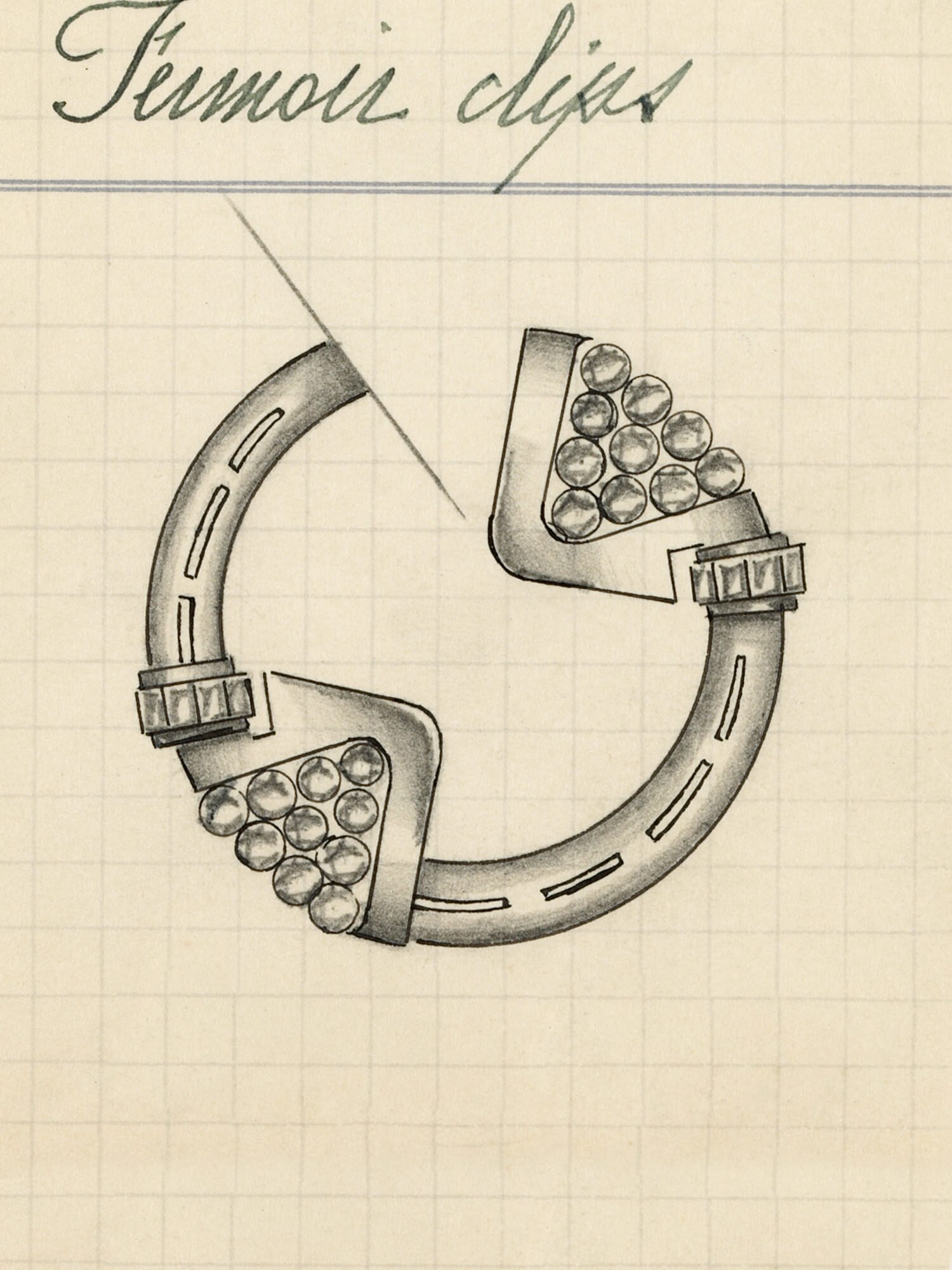 Broche Circle, 1930 - Van Cleef & Arpels