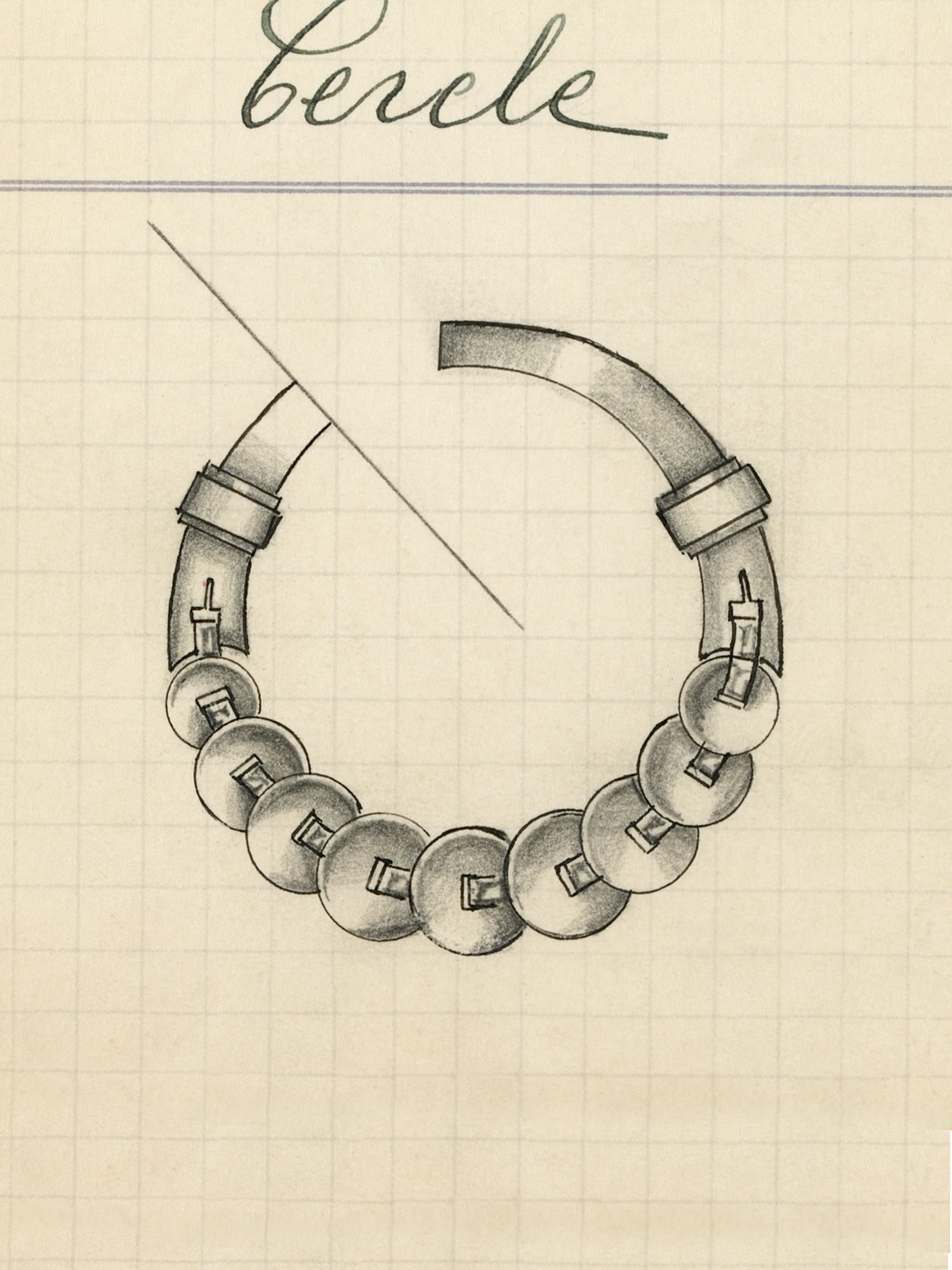 Broche Circle, 1930 - Van Cleef & Arpels