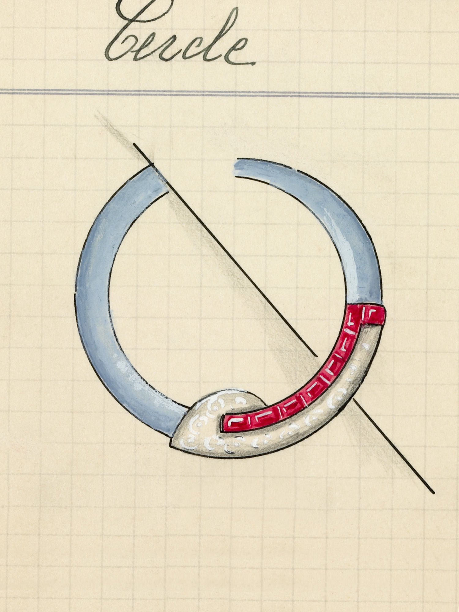 Broche Circle, 1930 - Van Cleef & Arpels
