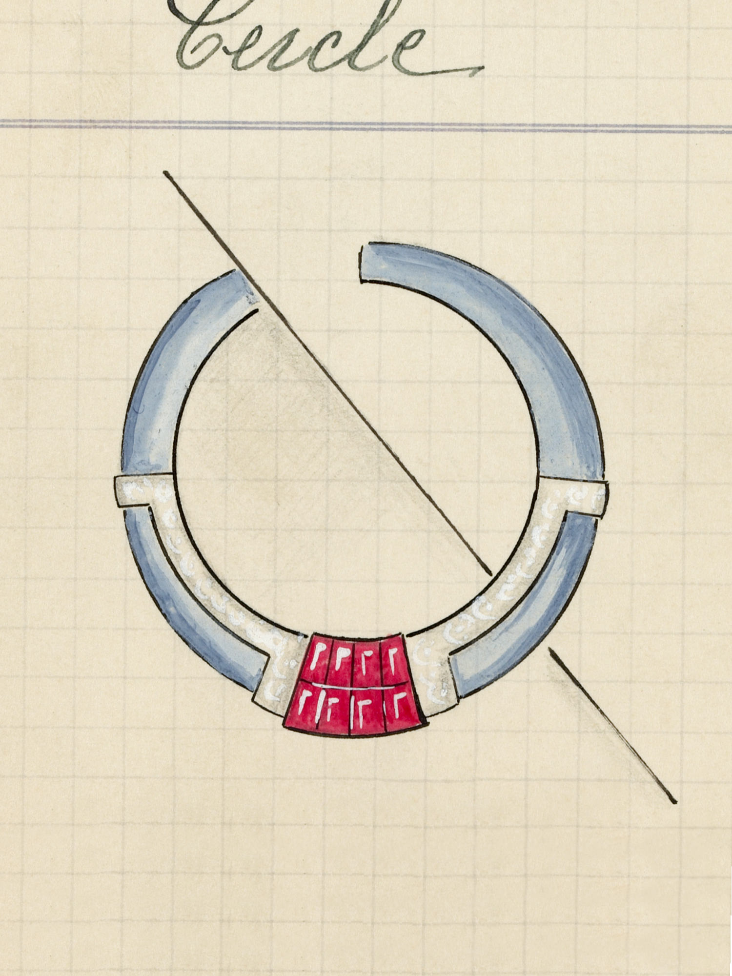 Broche Circle, 1931 - Van Cleef & Arpels