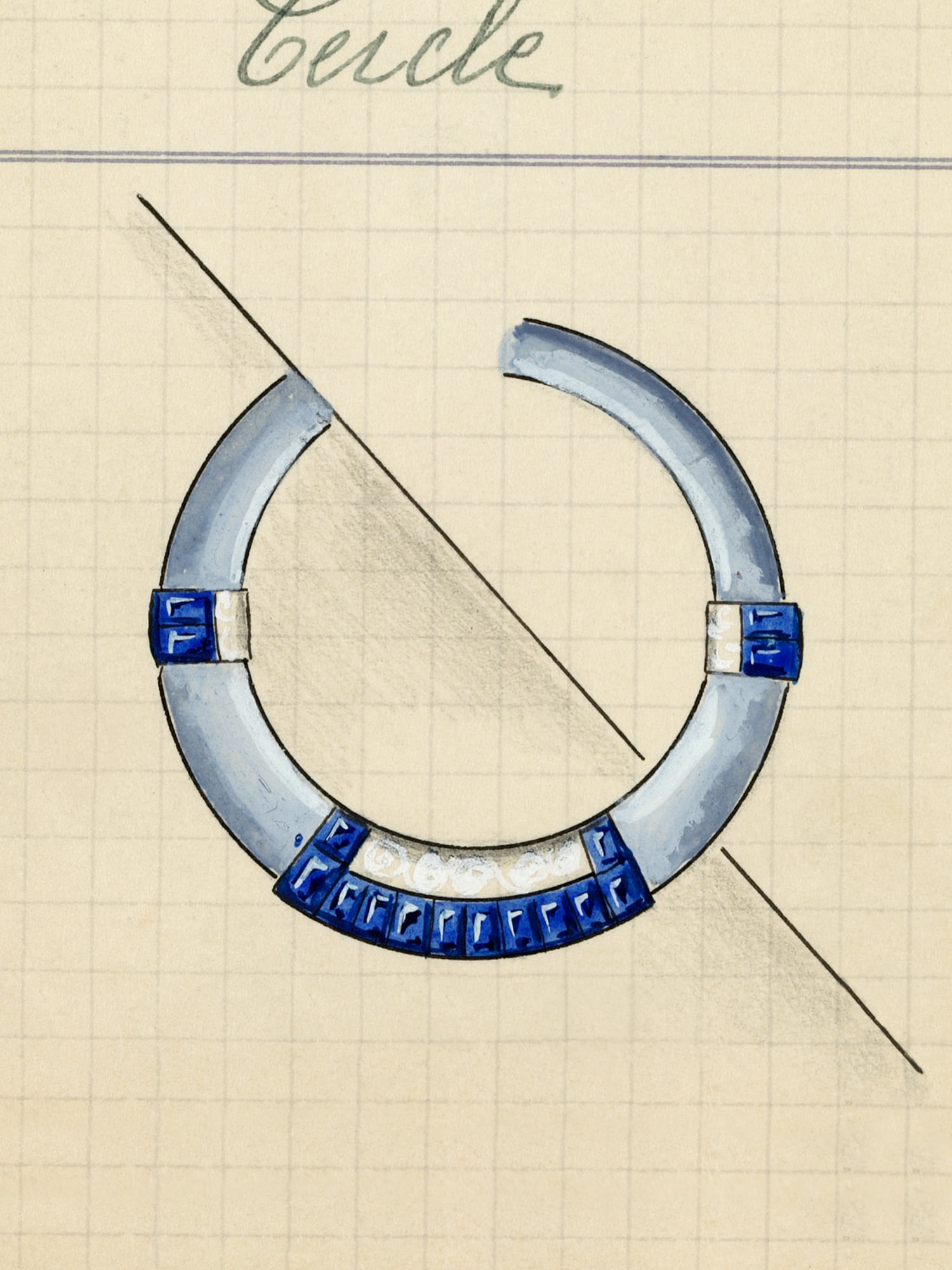 Broche Circle, 1931 - Van Cleef & Arpels