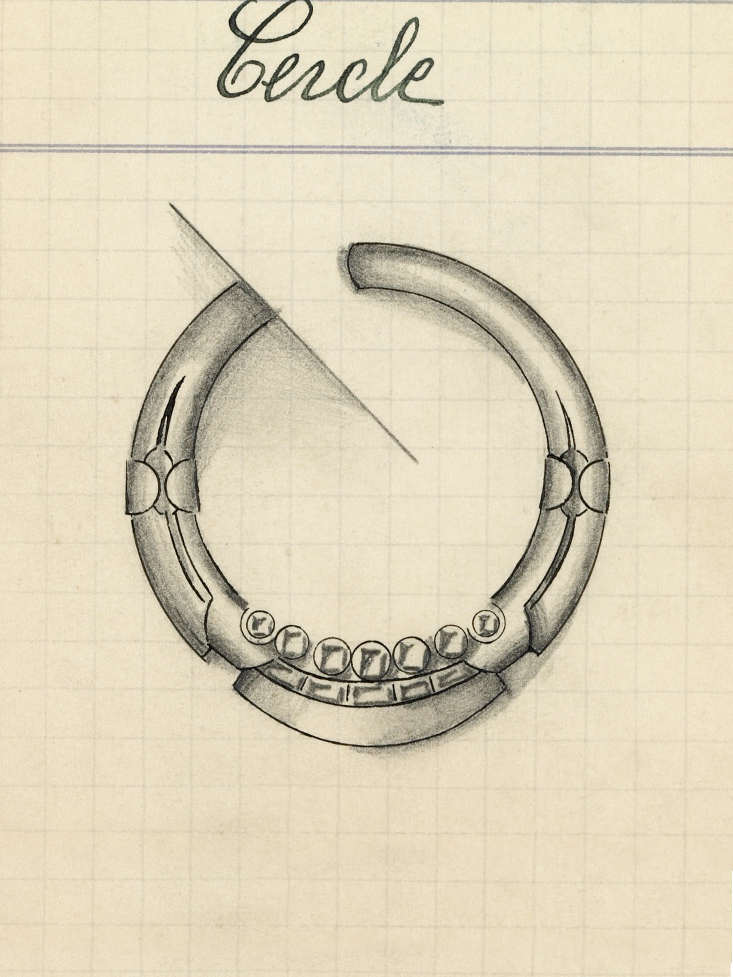 Broche Circle, 1931 - Van Cleef & Arpels