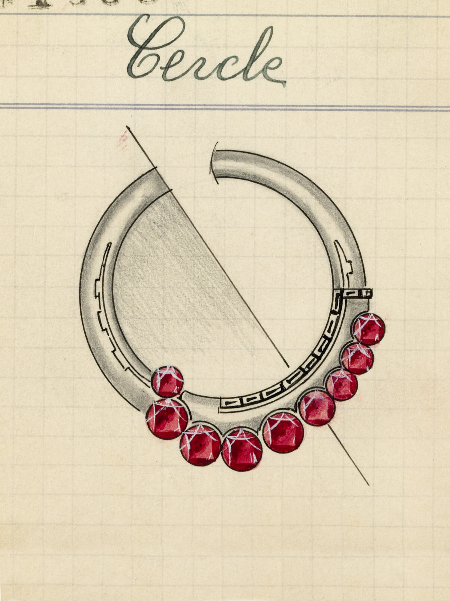 Broche Circle, 1931 - Van Cleef & Arpels