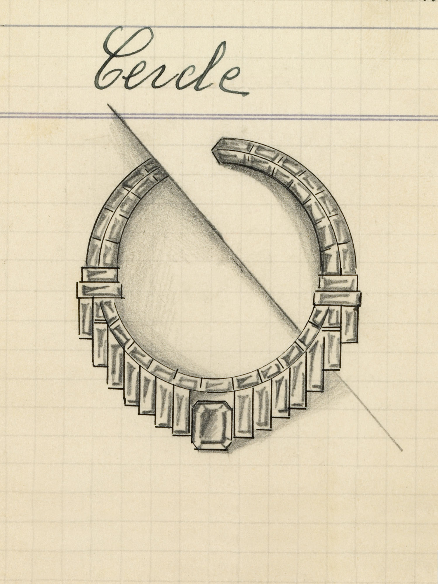 Broche Circle, 1931 - Van Cleef & Arpels