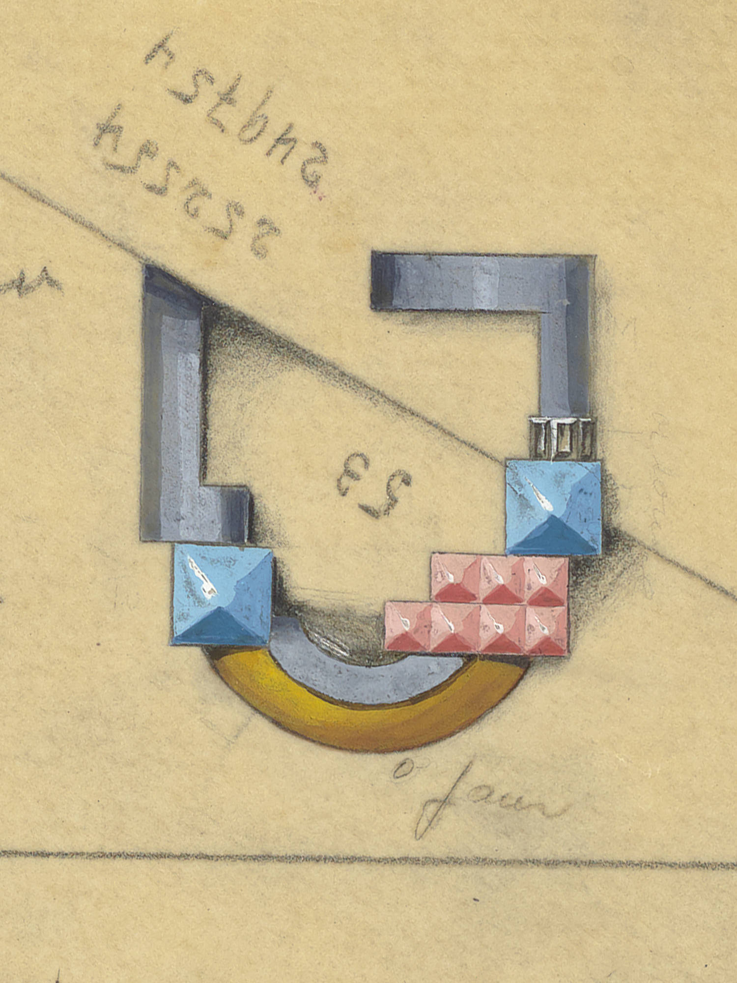 Broche Art Deco, por volta de 1930 - Van Cleef & Arpels