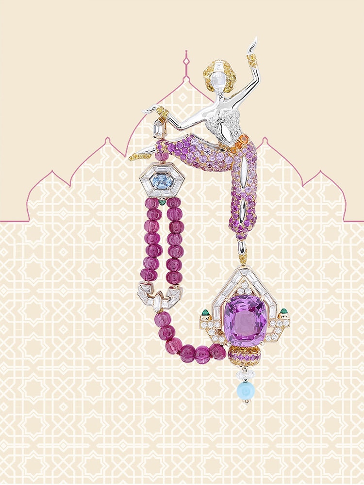 Nikiya芭蕾舞伶胸针,2013年 - Van Cleef & Arpels