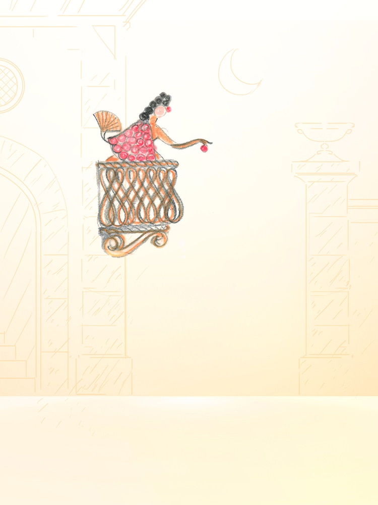 Drawing featuring a Roxane clip and a Cyrano clip, circa 1950 - Van Cleef & Arpels