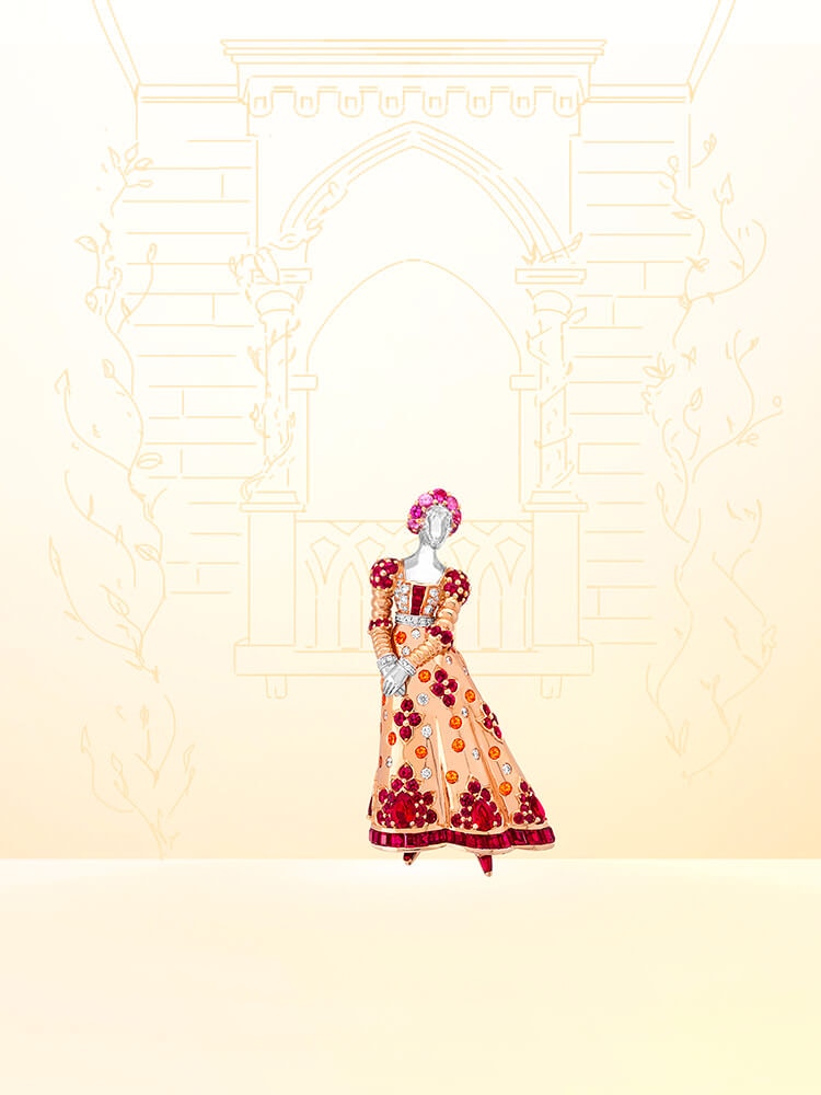 Romeo & Juliet clips, 2019 - Van Cleef & Arpels