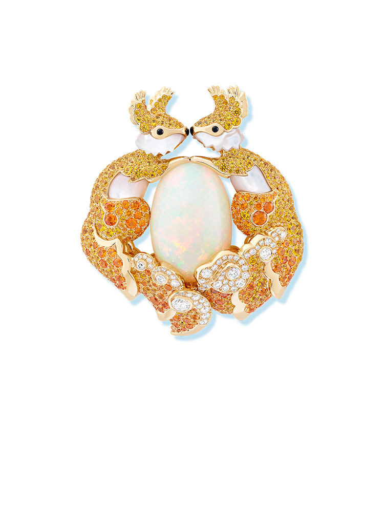 Ecureuils clips, 2016 - Van Cleef & Arpels